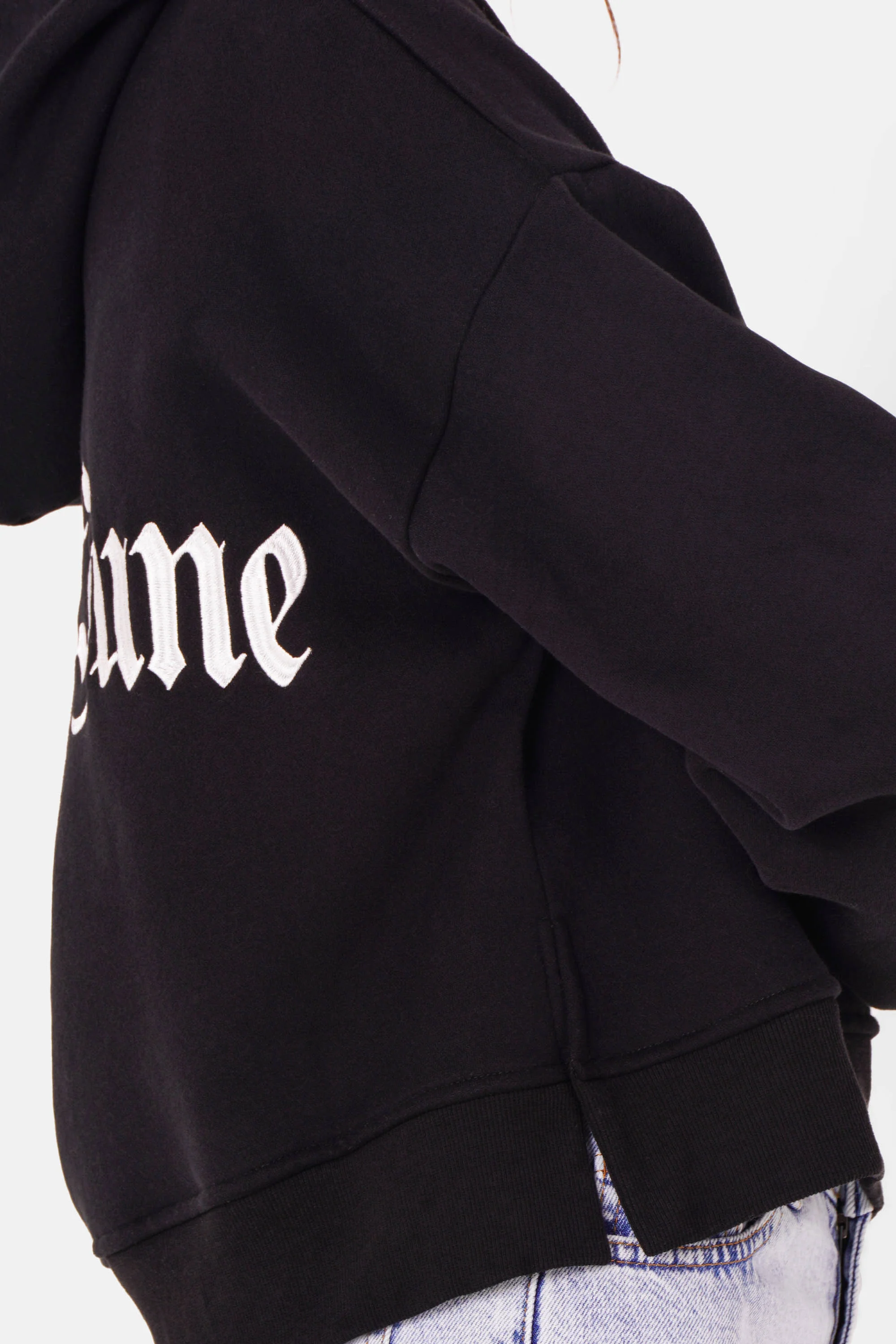 EMBROIDERY logo hoodie - Image 3