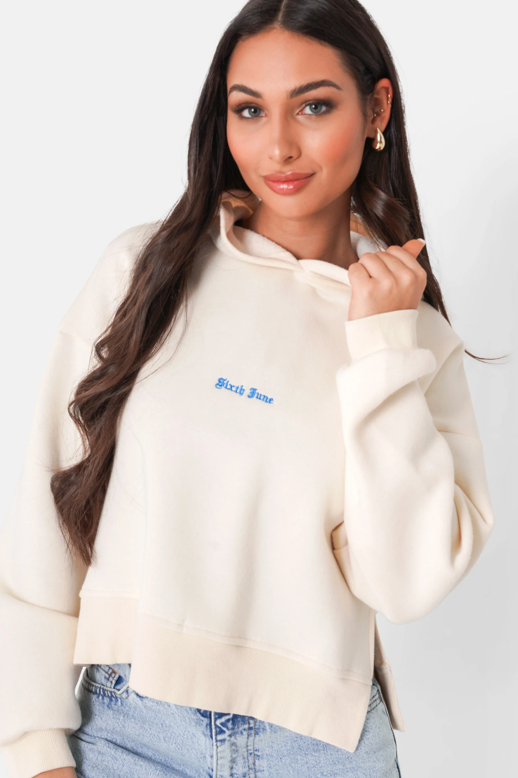 EMBROIDERY logo hoodie - Image 3