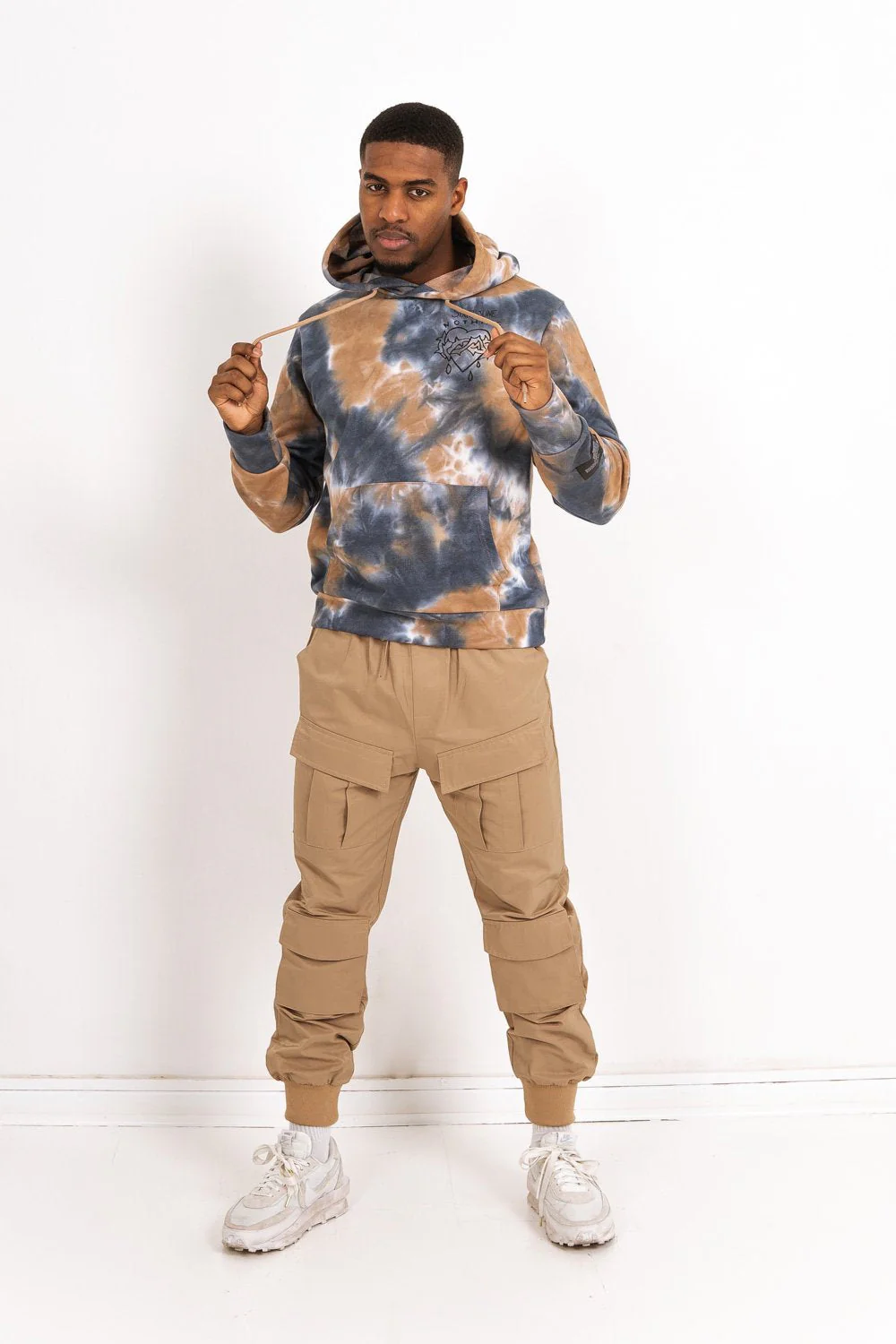 Sweat capuche nothing tie dye Marron - Image 2