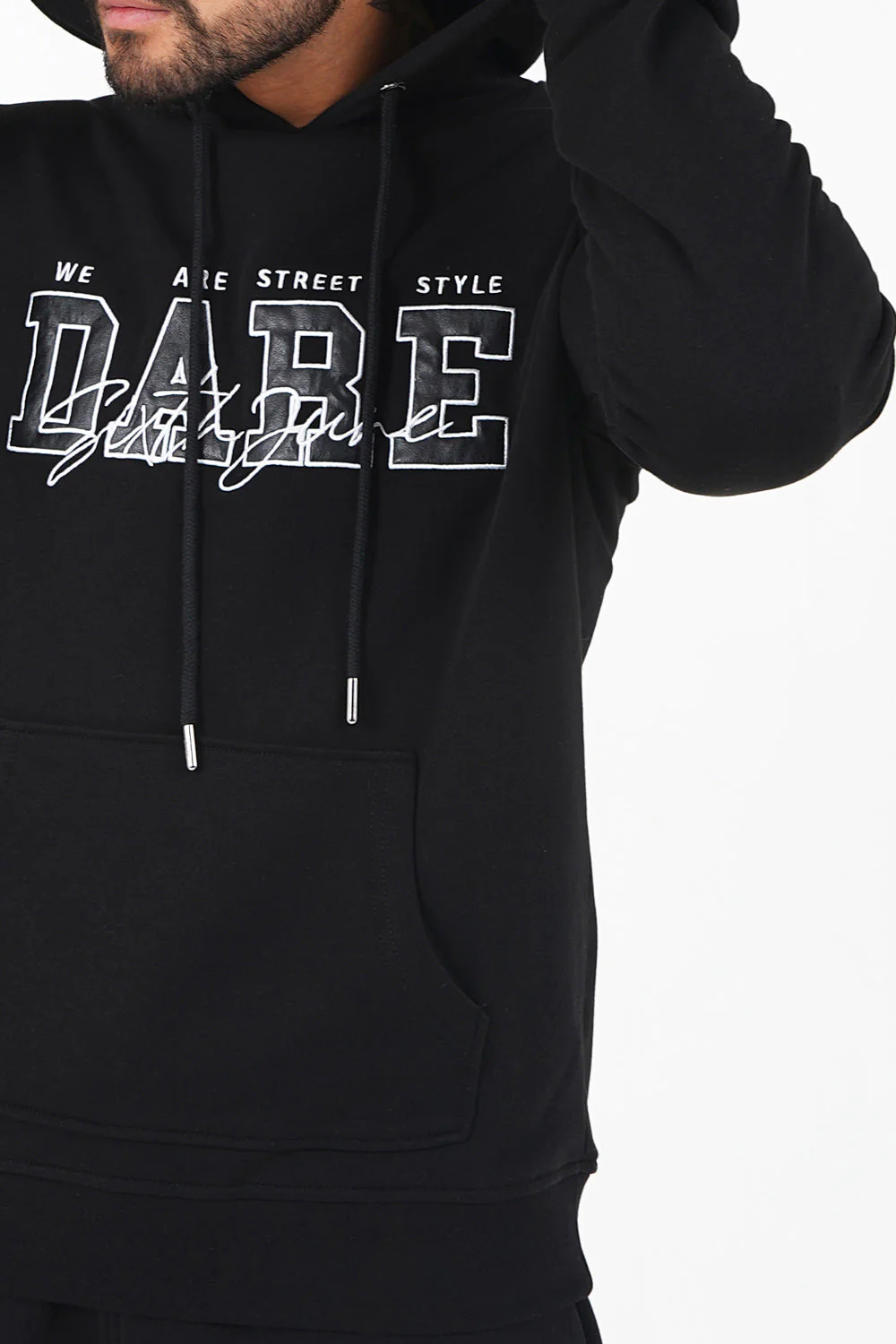 Sweat capuche DARE Noir - Image 3