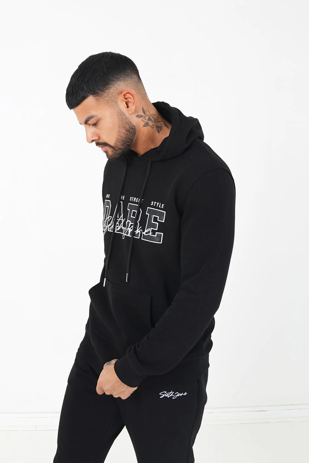 Sweat capuche DARE Noir - Image 4