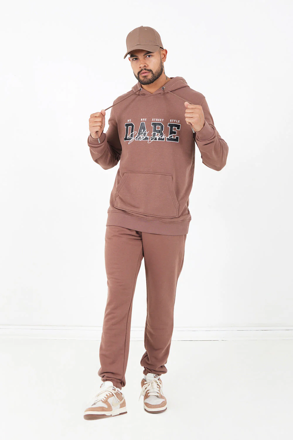 Sweat capuche DARE Marron - Image 2