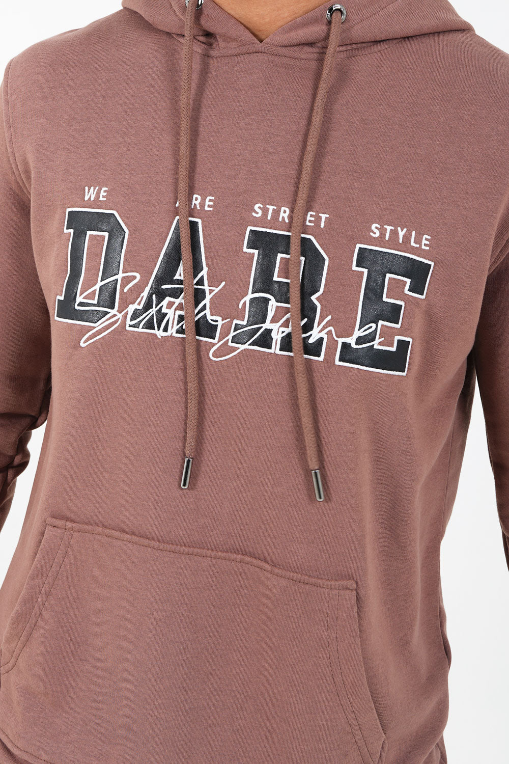 Sweat capuche DARE Marron - Image 3