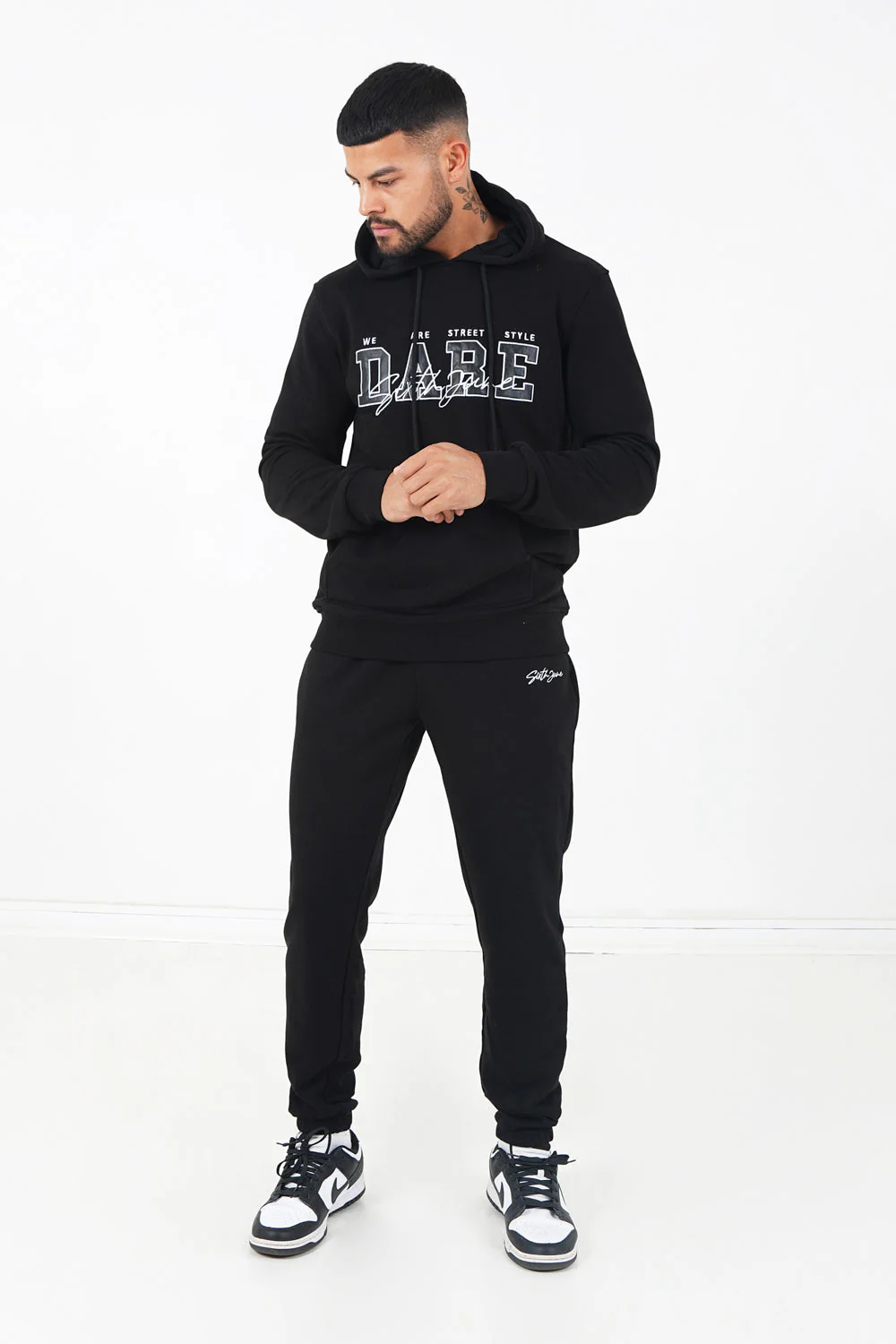 Logo signature jogging Noir - Image 2