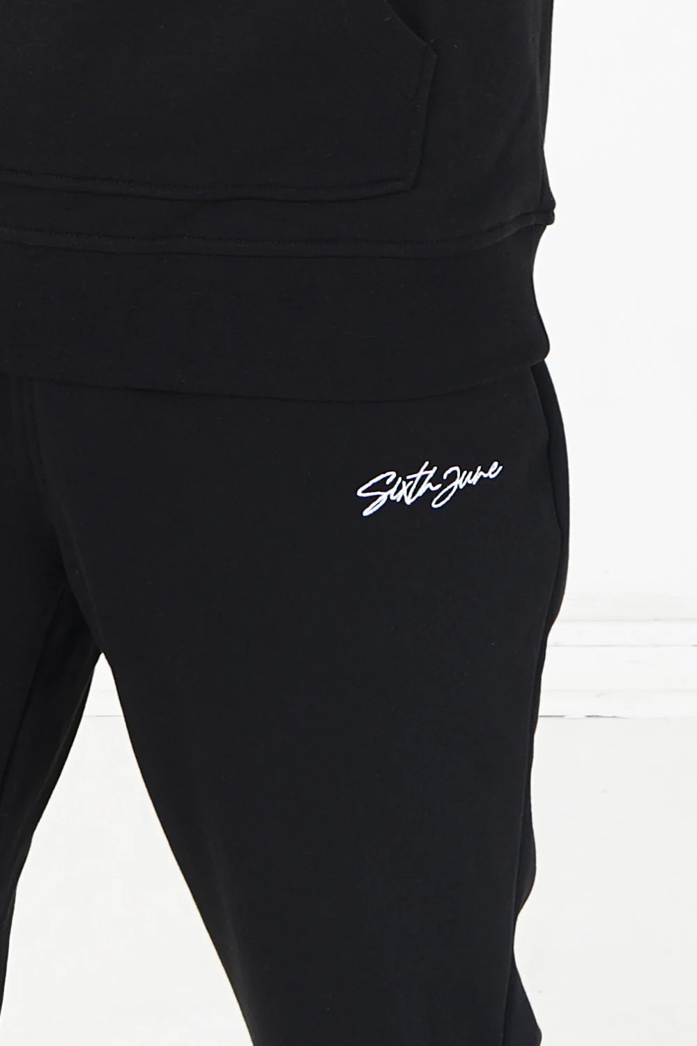 Logo signature jogging Noir - Image 3