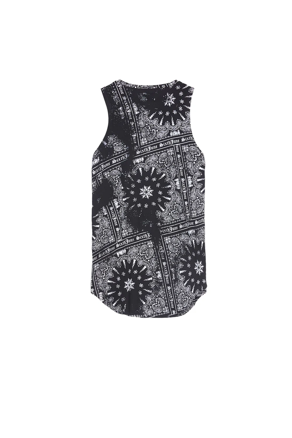 Débardeur bandana noir - Image 7