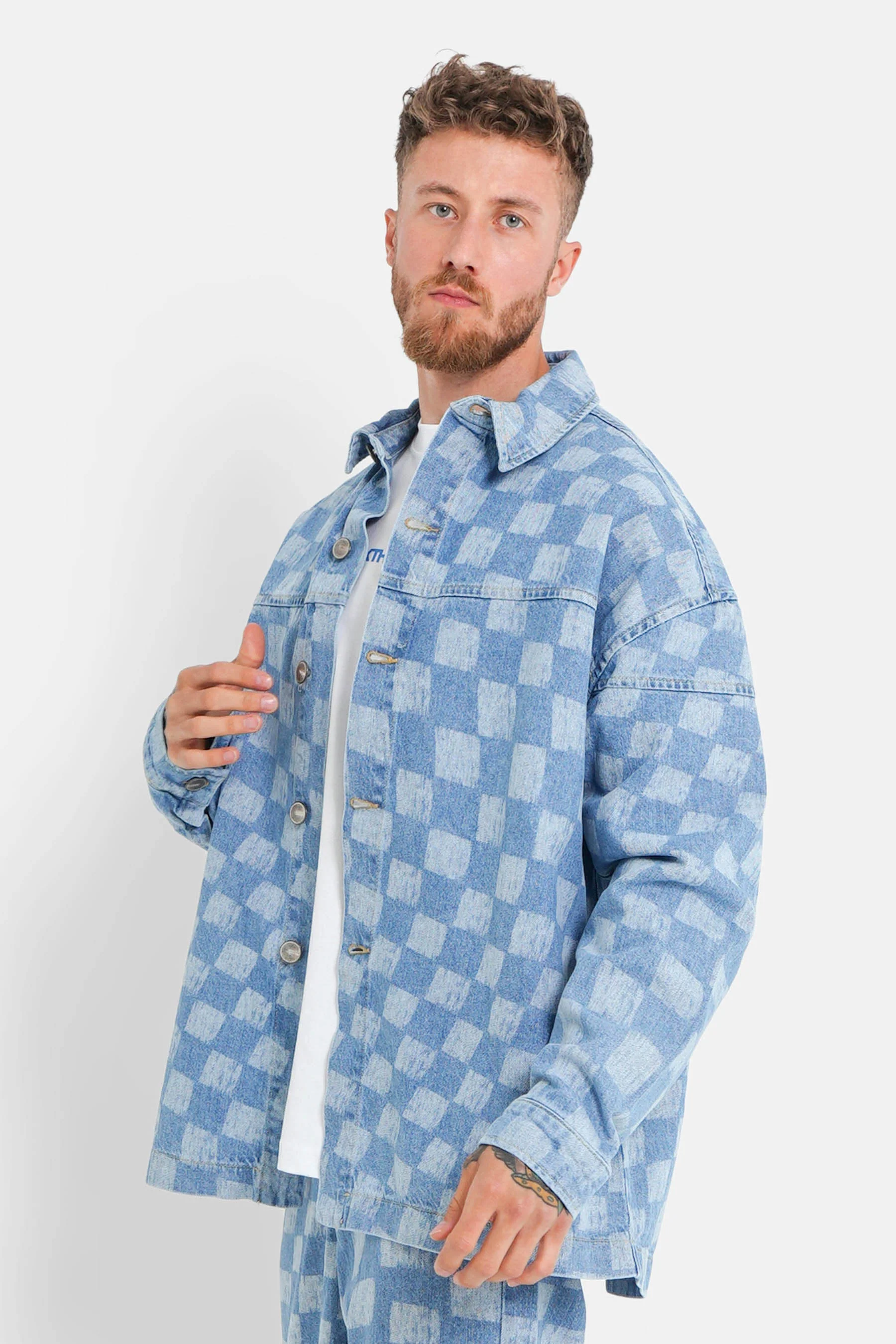DAMIER denim jacket - Image 4