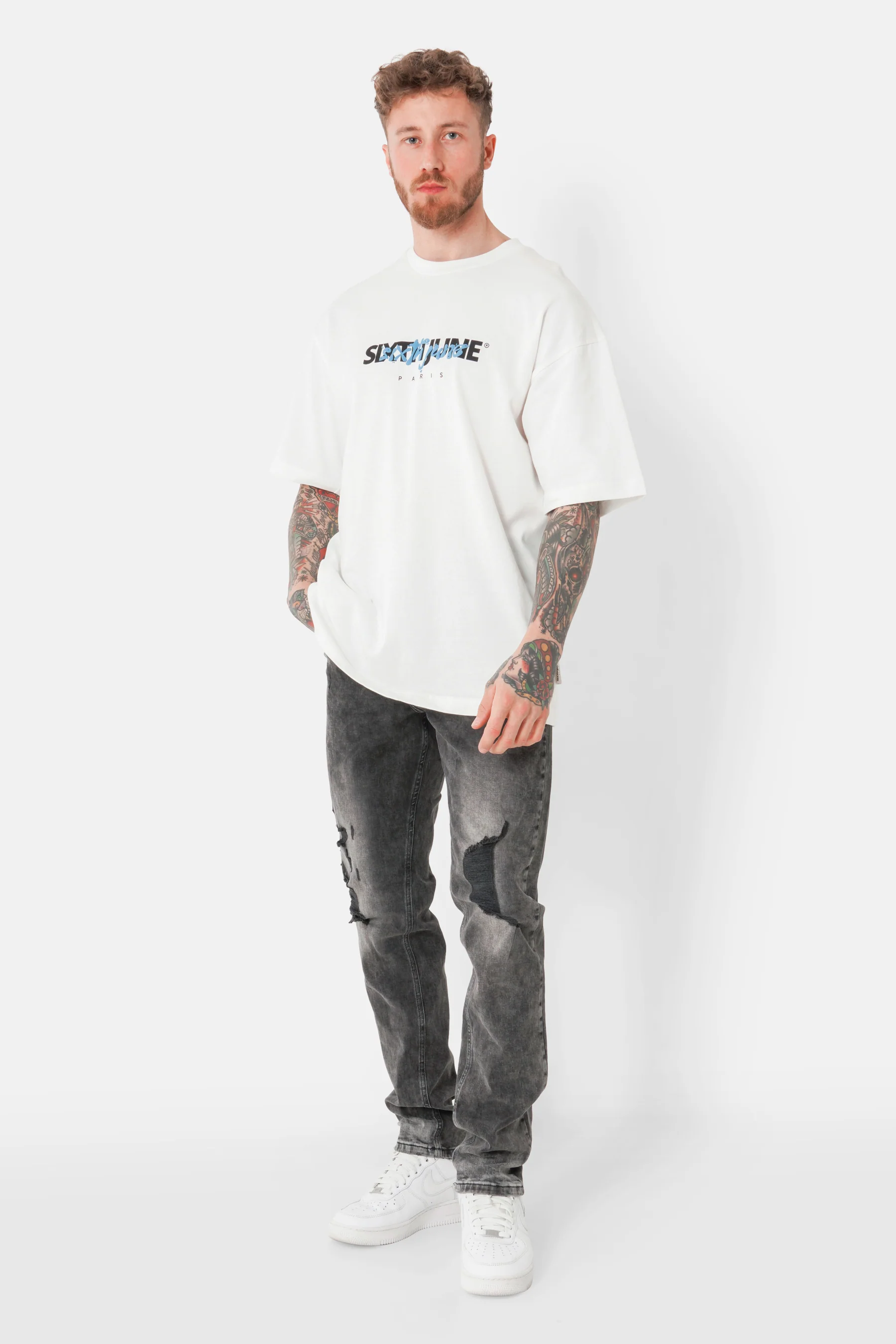 DESTROYED denim pant - Image 2