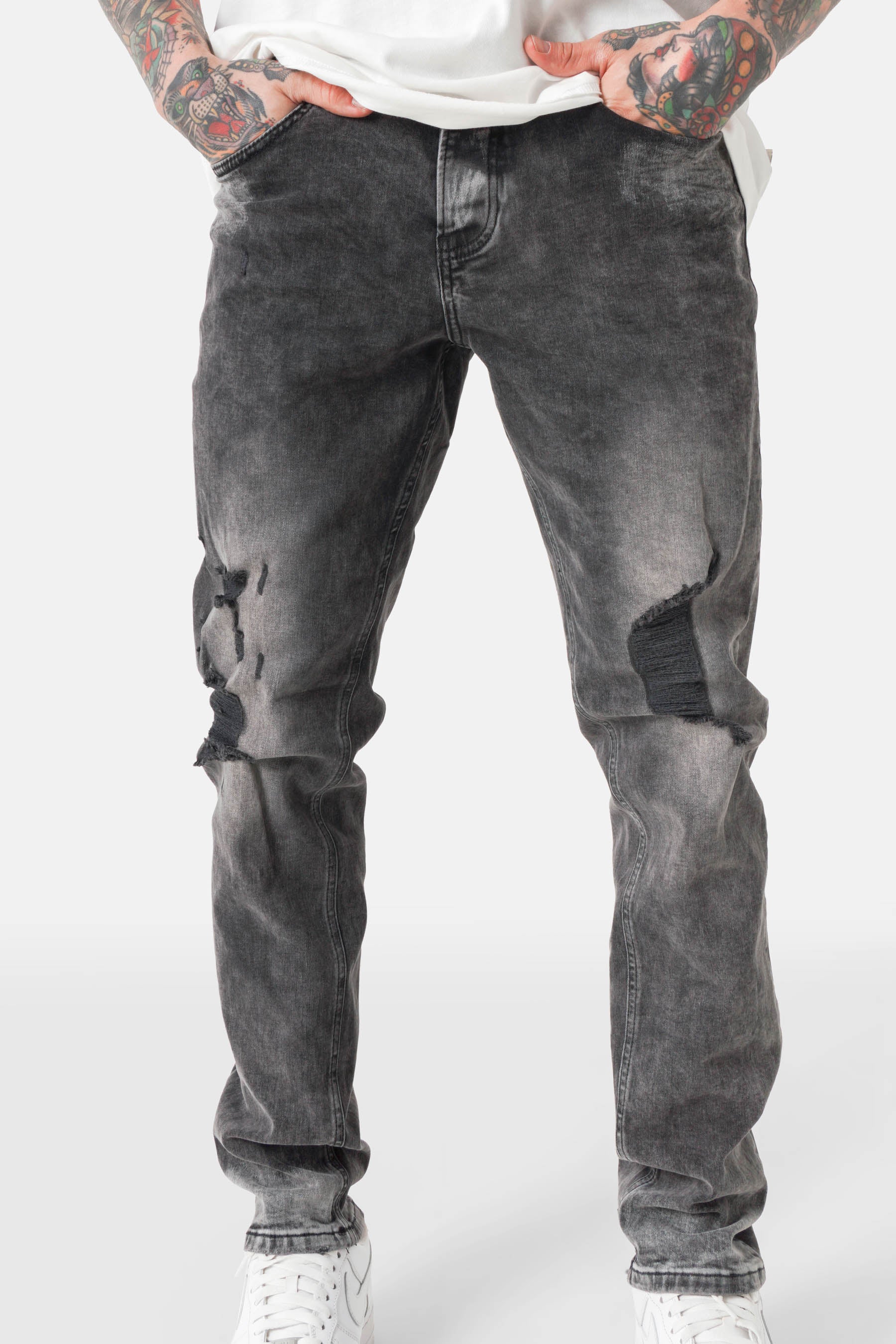 DESTROYED denim pant - Image 3