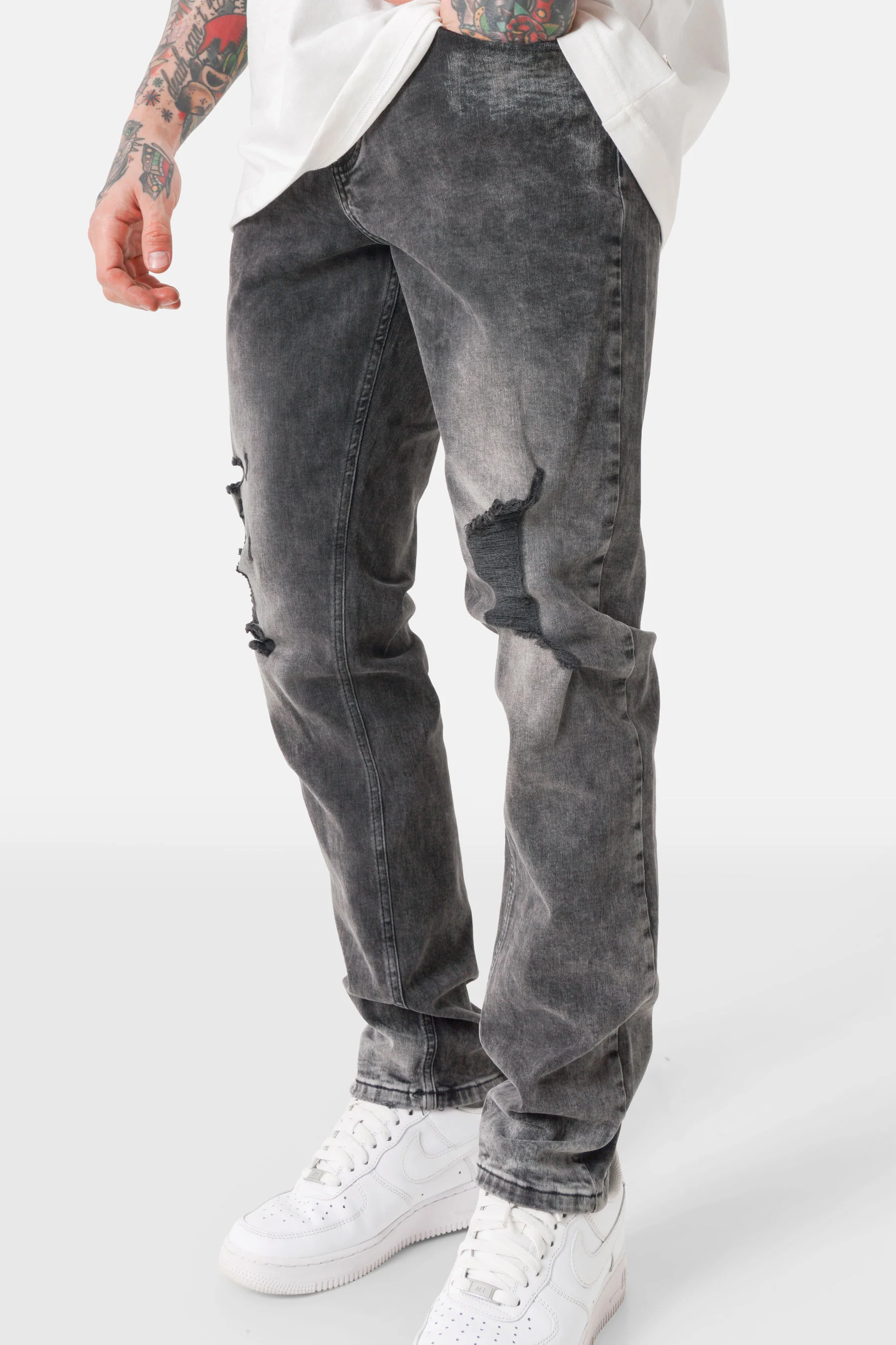 DESTROYED denim pant - Image 4