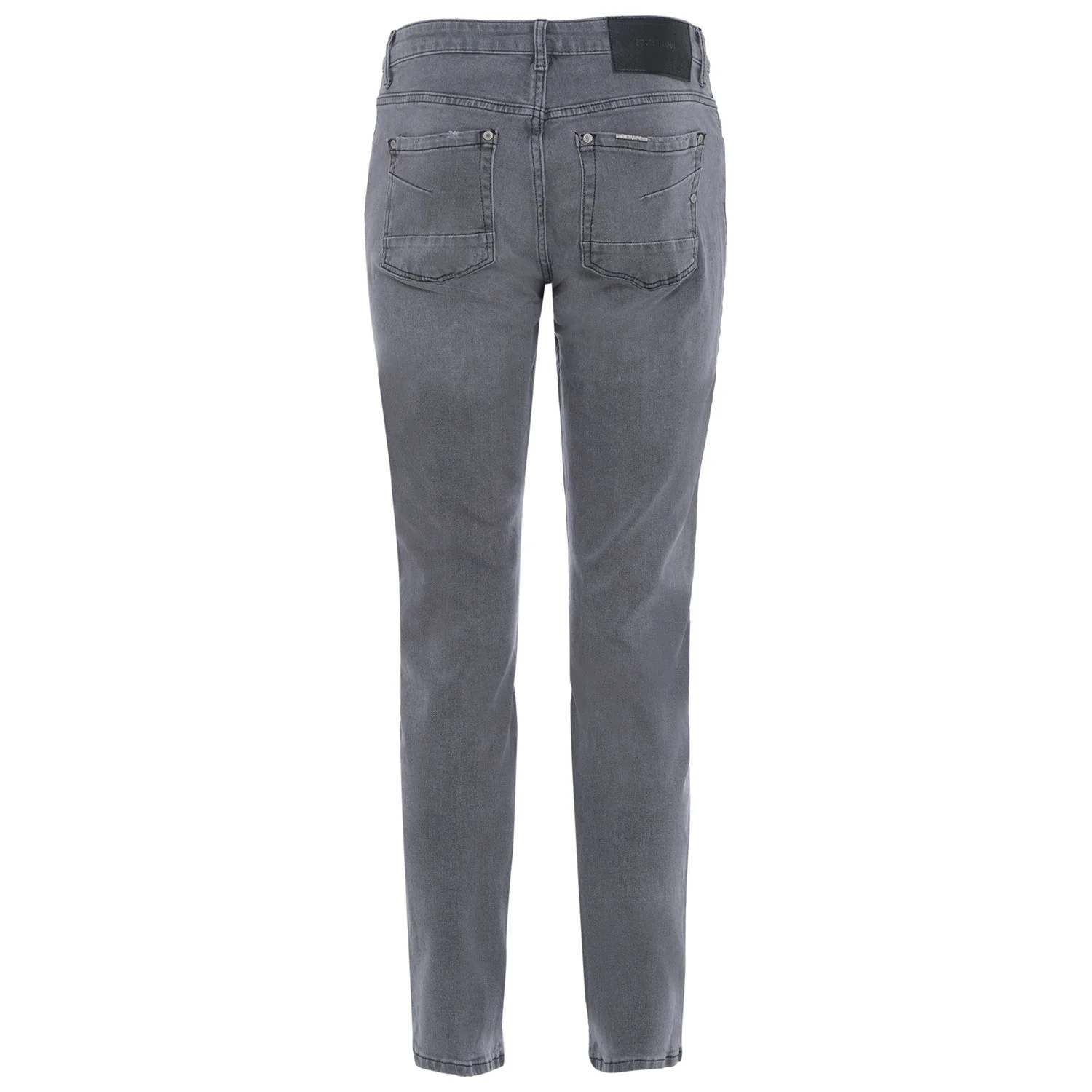 Jean regular griffé Gris - Image 7