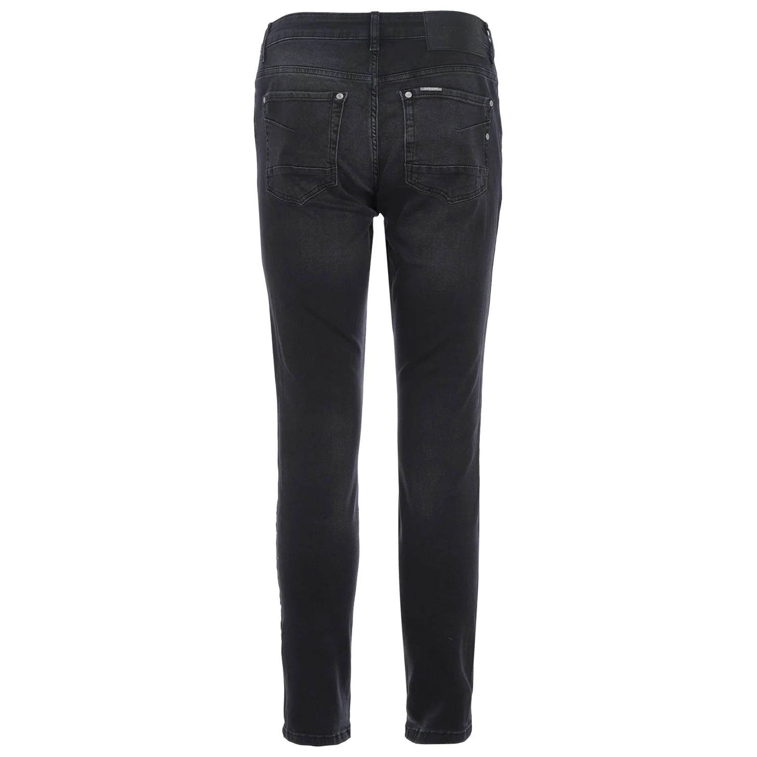 Jean regular délavé Noir - Image 7