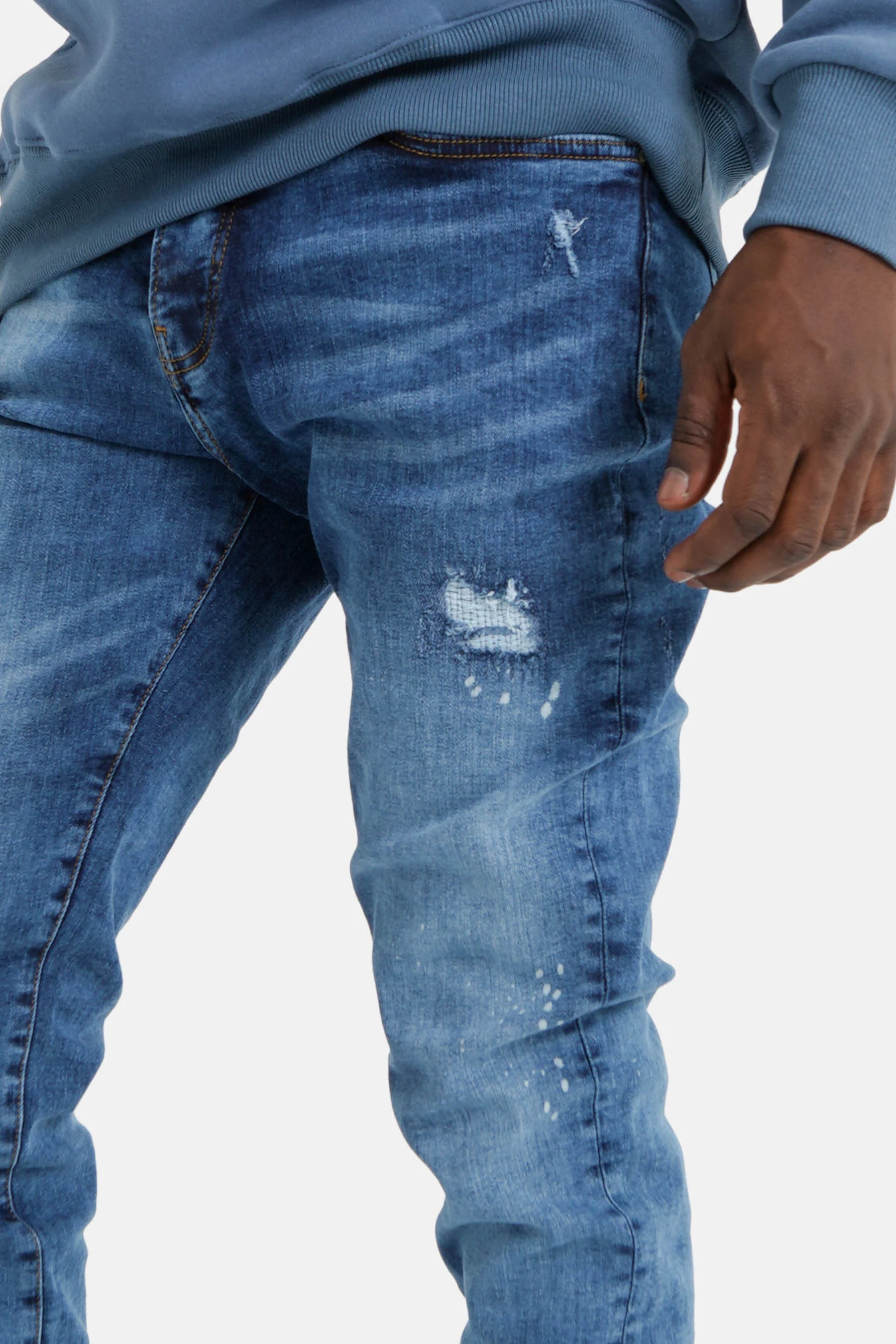 DESTROYED denim pant - Image 3