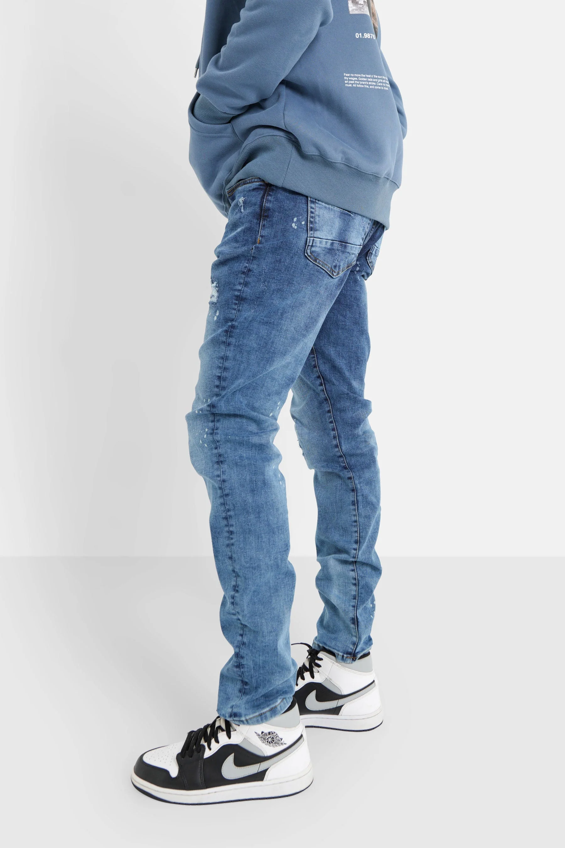 DESTROYED denim pant - Image 4