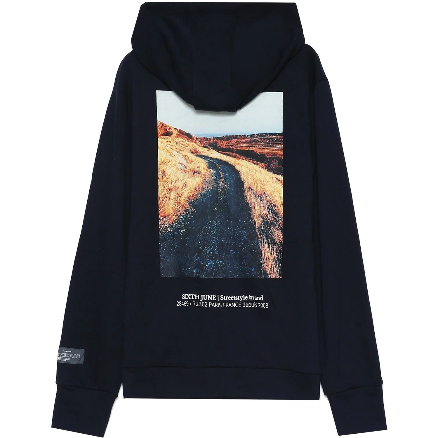 Sweat à capuche desert Bleu foncé - Image 6