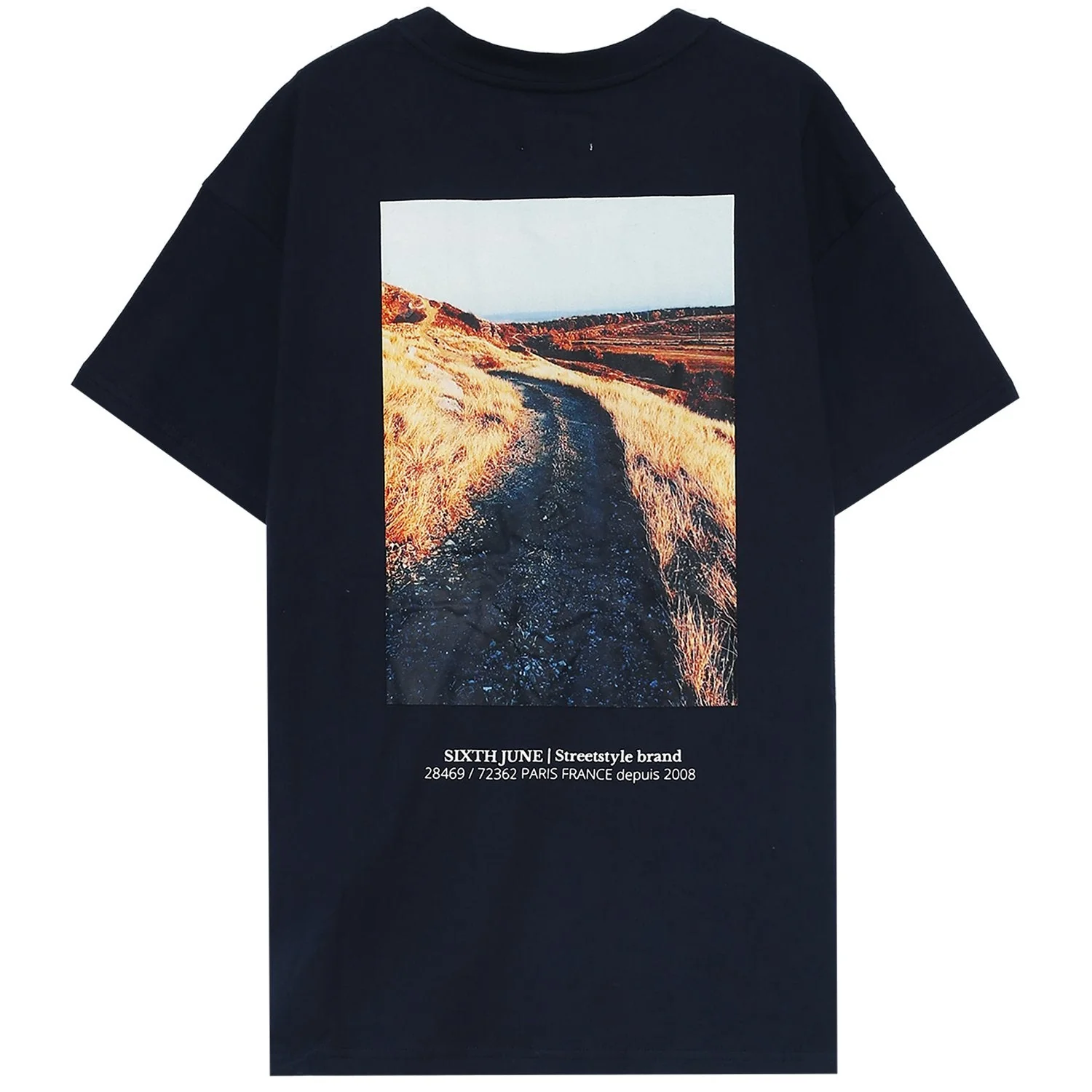 T-shirt manches courtes désert bleu - Image 6