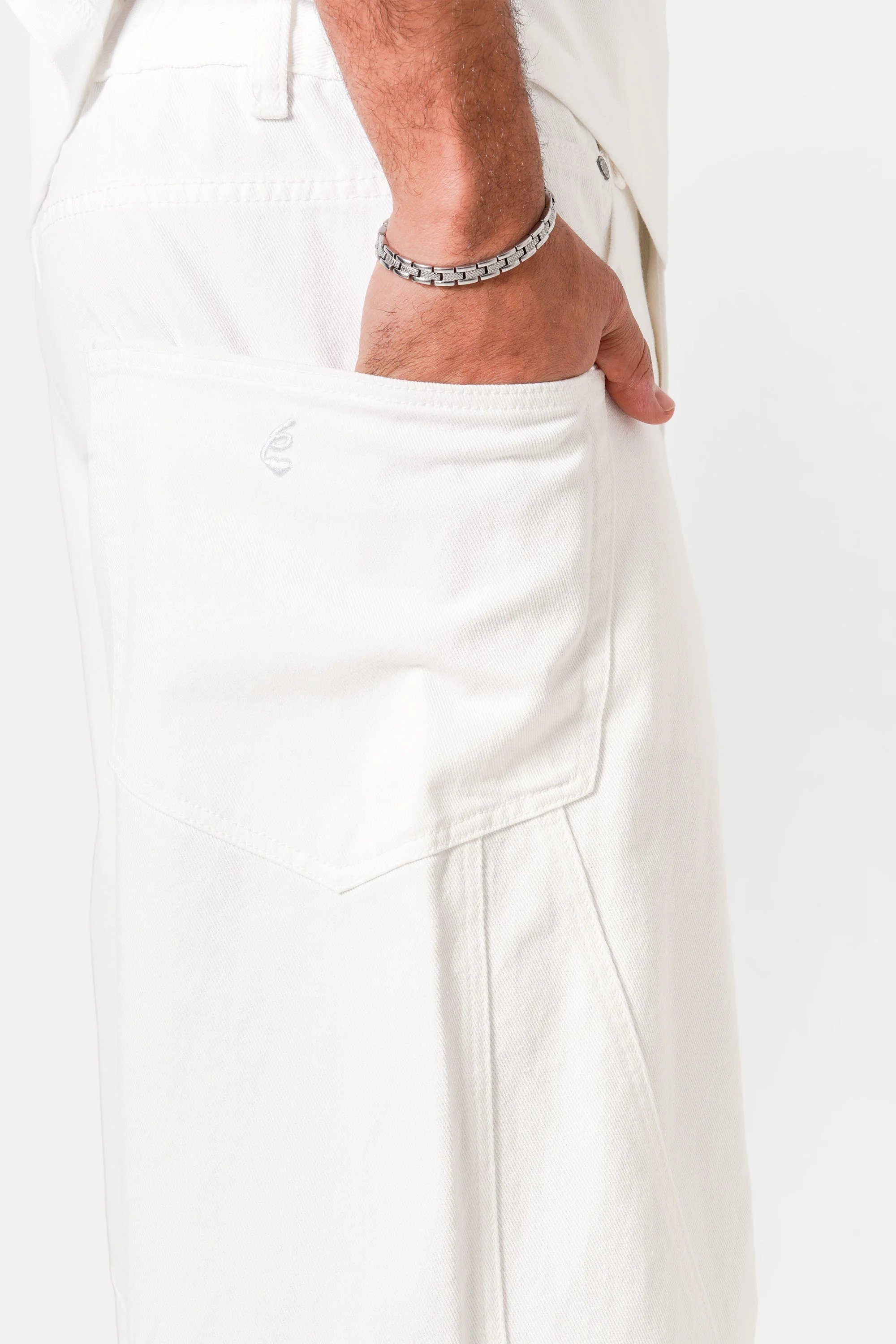 BALLOON pocket denim pant - Image 3