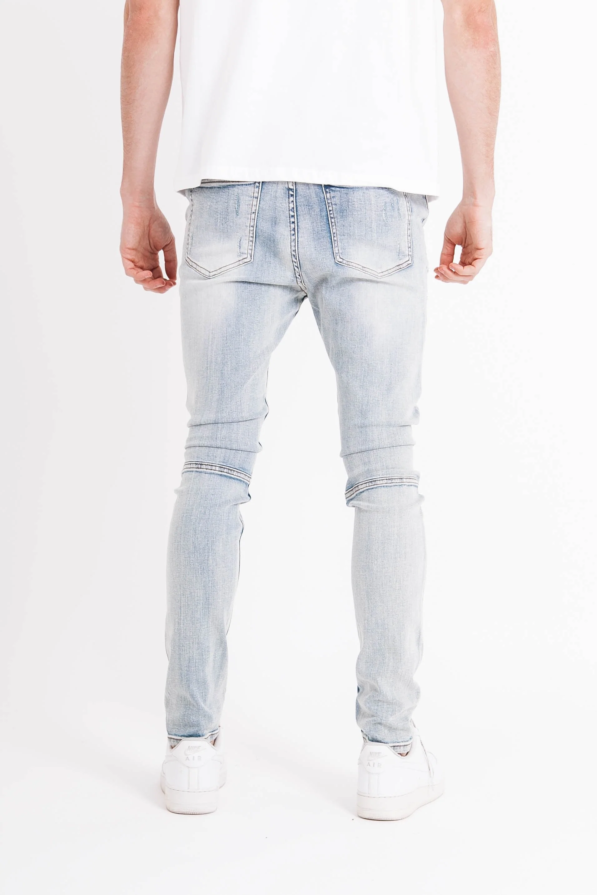 Jean déchiré Bleu - Image 5