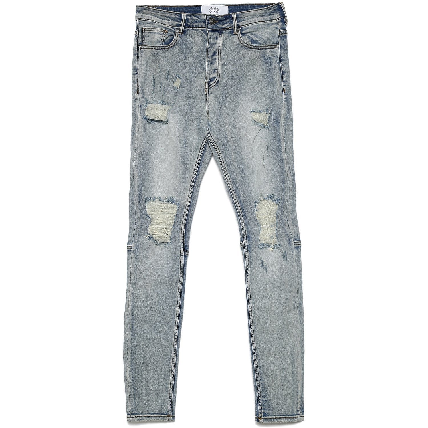 Jean déchiré Bleu - Image 6