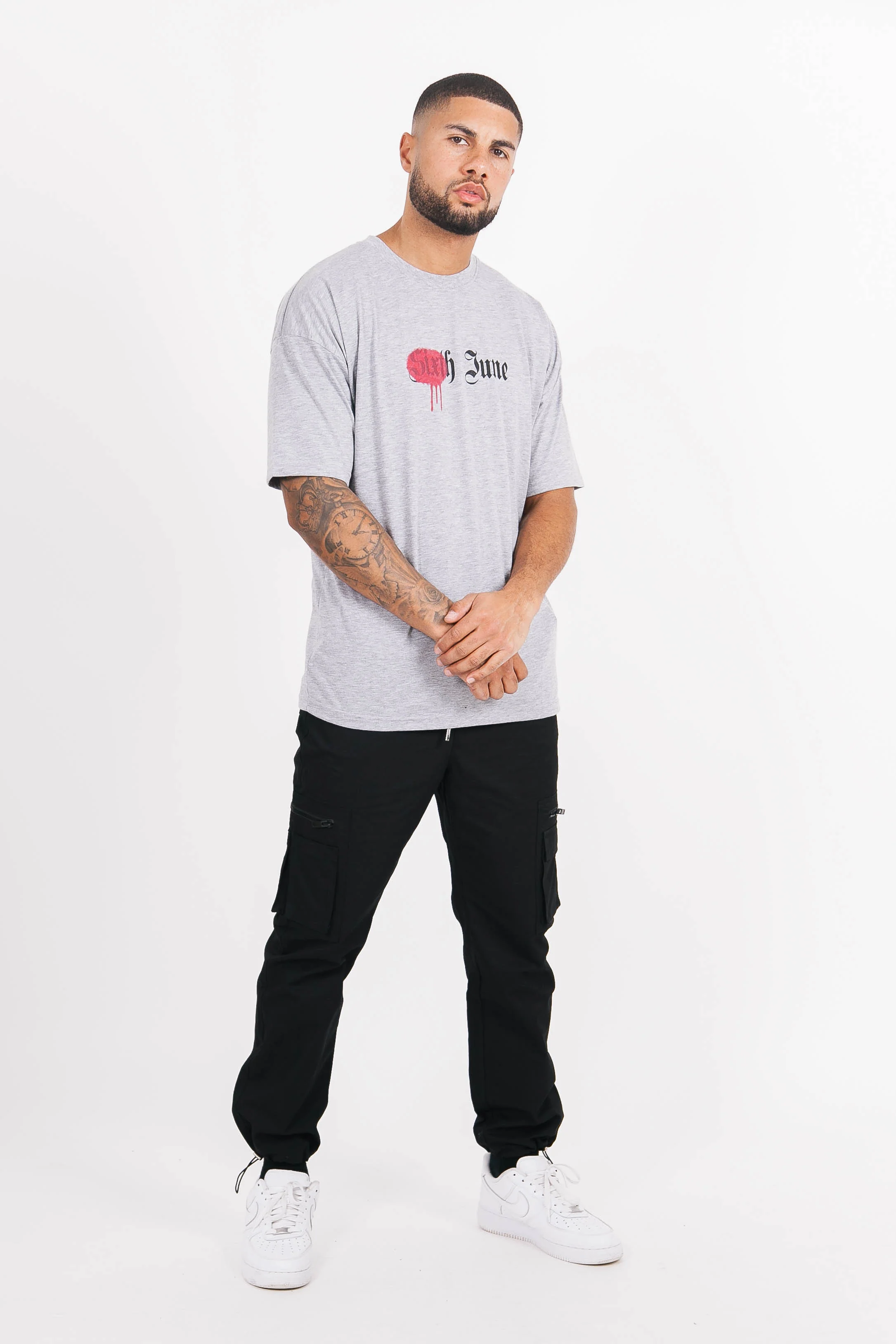 T-shirt district Paris gris - Image 6