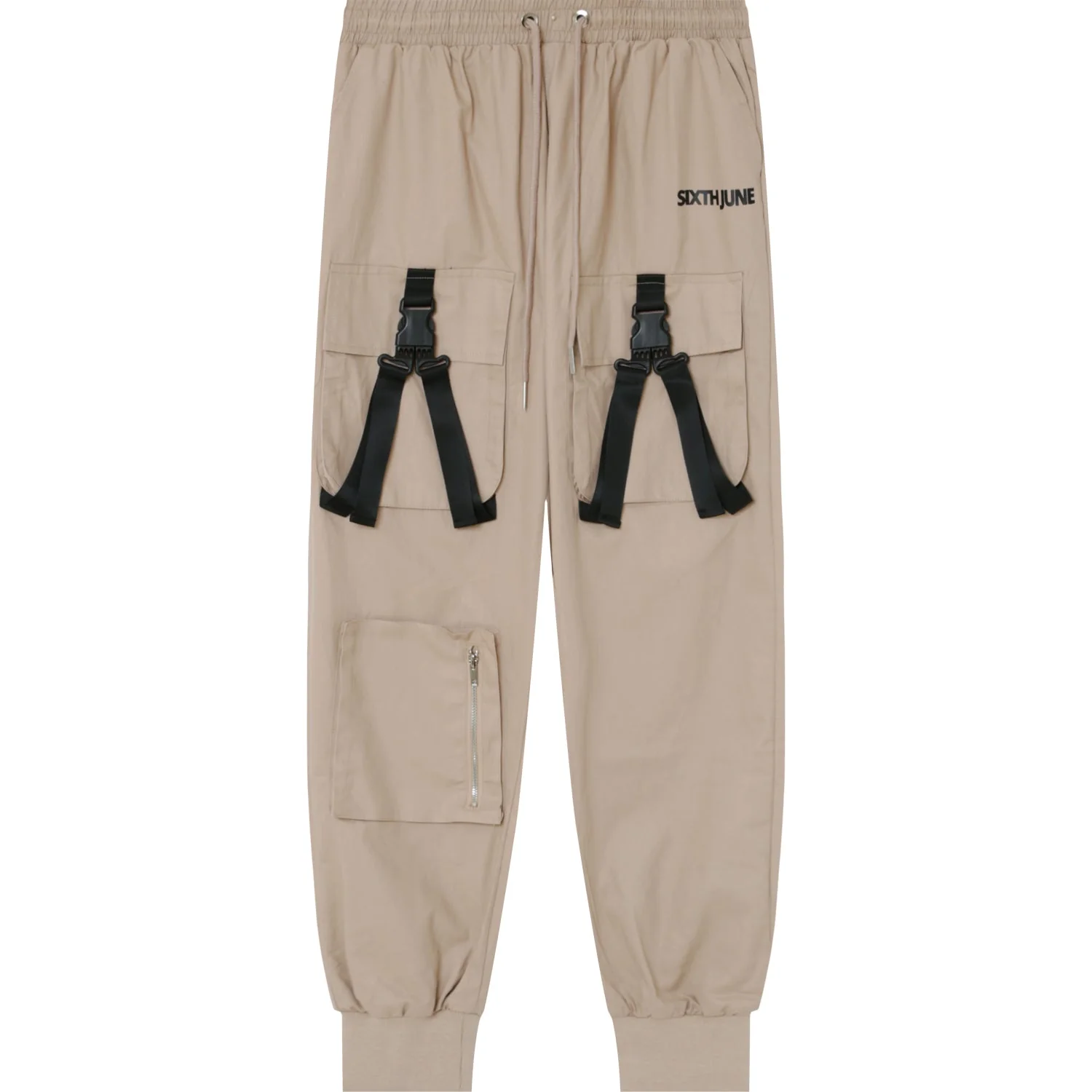 Cargo boucles poches logo Beige foncé - Image 6