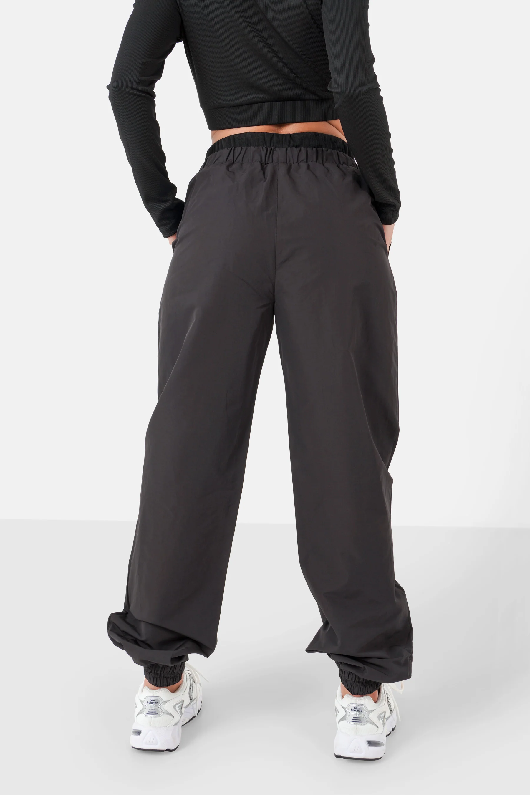 NYLON double waist jogger pant - Image 5