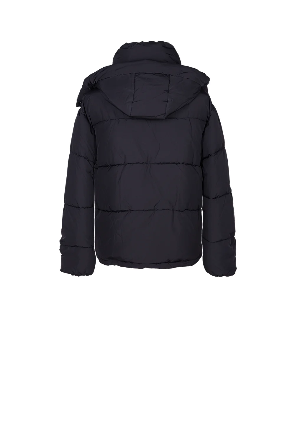 Doudoune courte capuche noir - Image 7