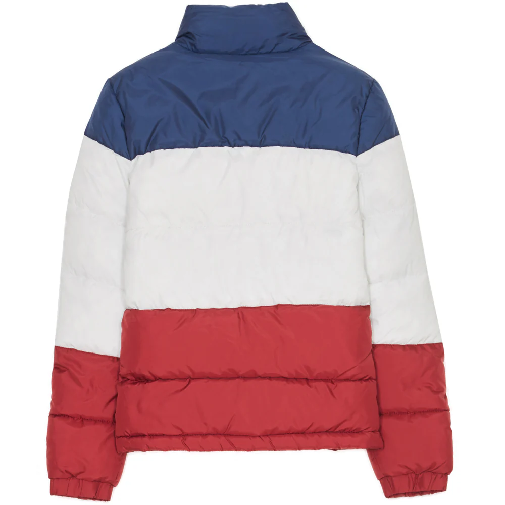 Doudoune tricolore logo bleue rouge blanc - Image 6