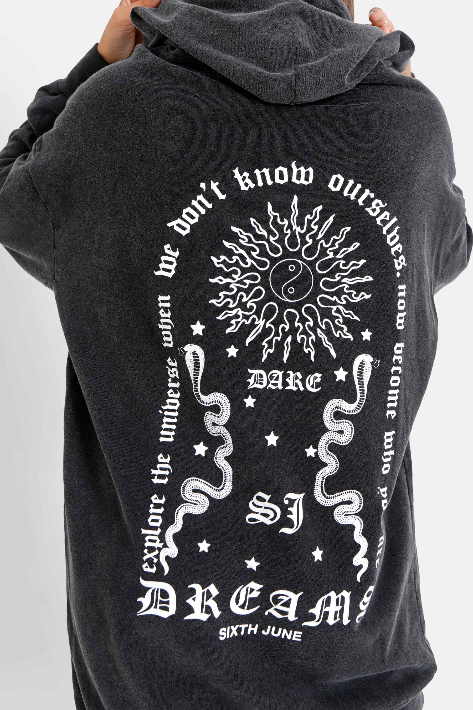 Robe capuche dreams Gris foncé - Image 3
