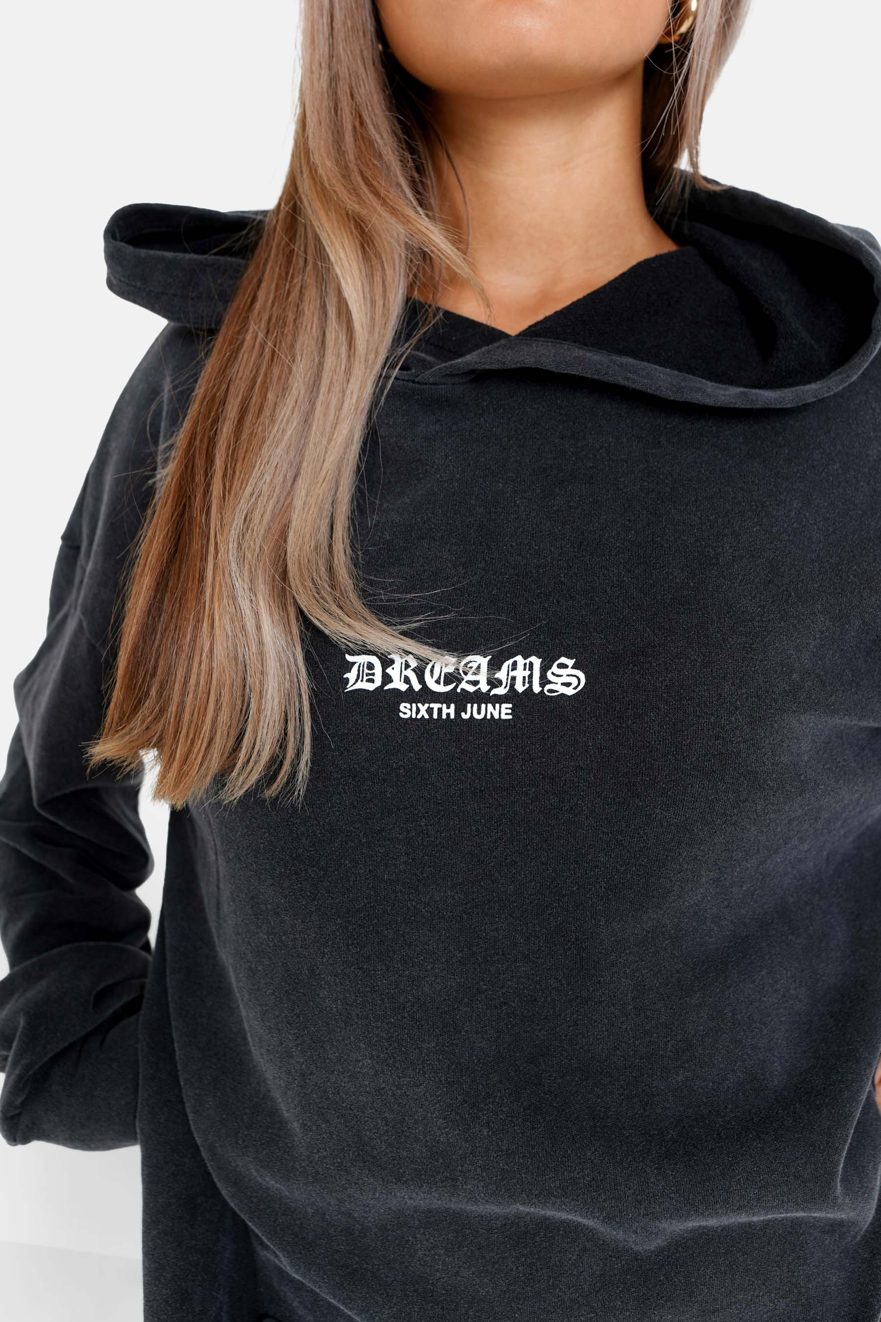 Robe capuche dreams Gris foncé - Image 4