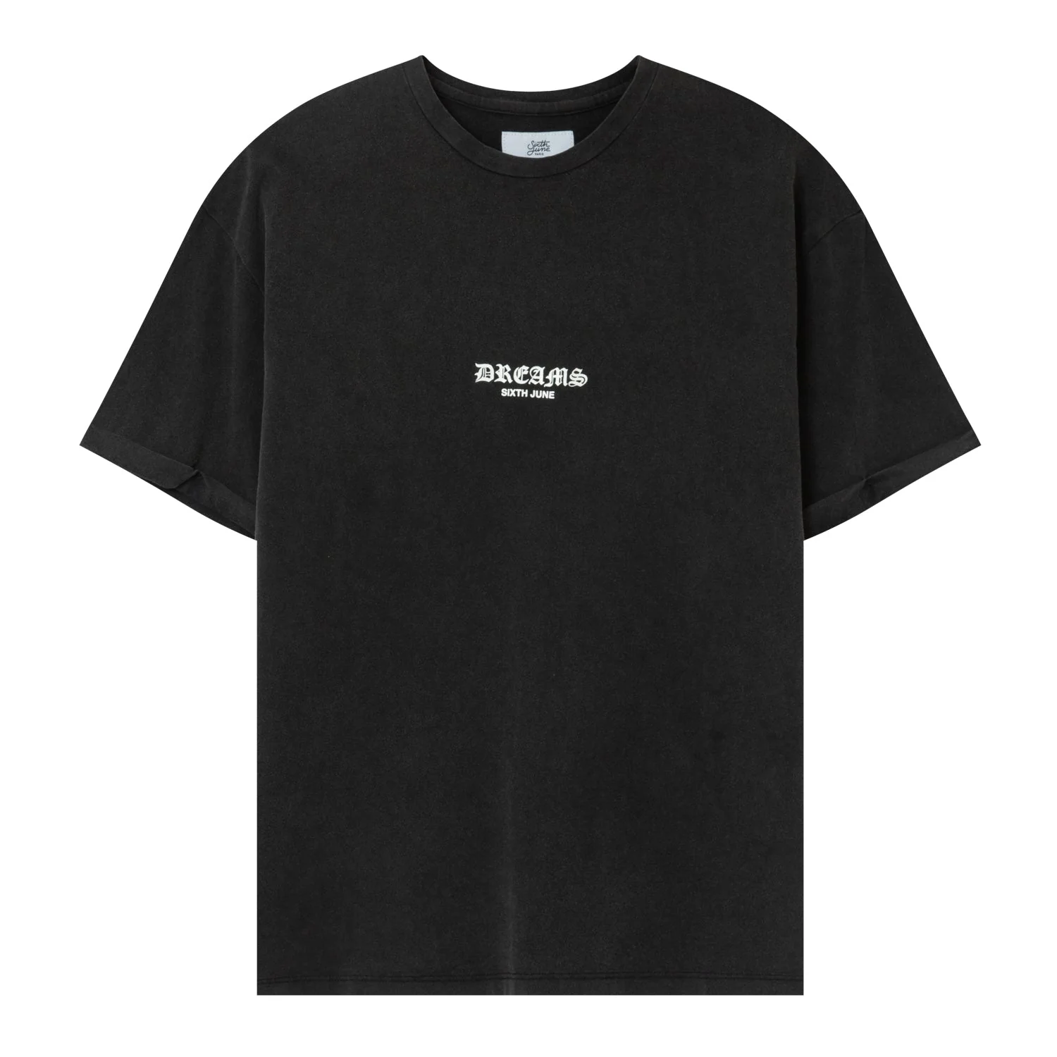 T-shirt dos imprimé Gris - Image 7