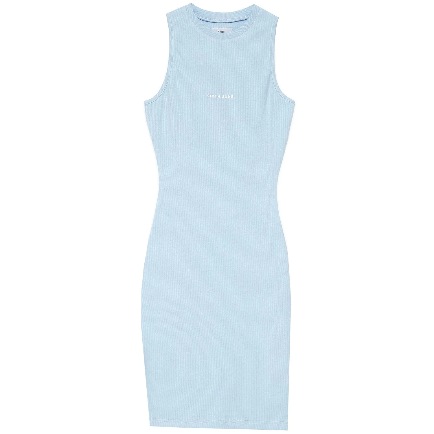 RIBBED logo mini w/s dress - Image 6