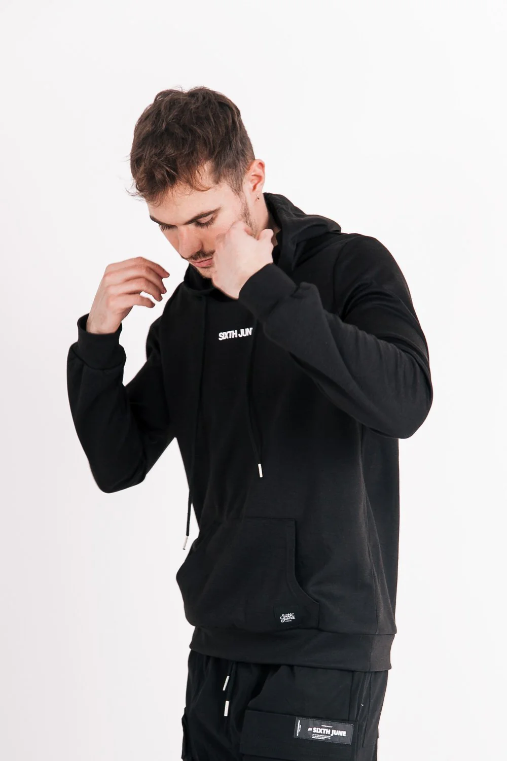 Sweat à capuche Terre Noir - Image 5