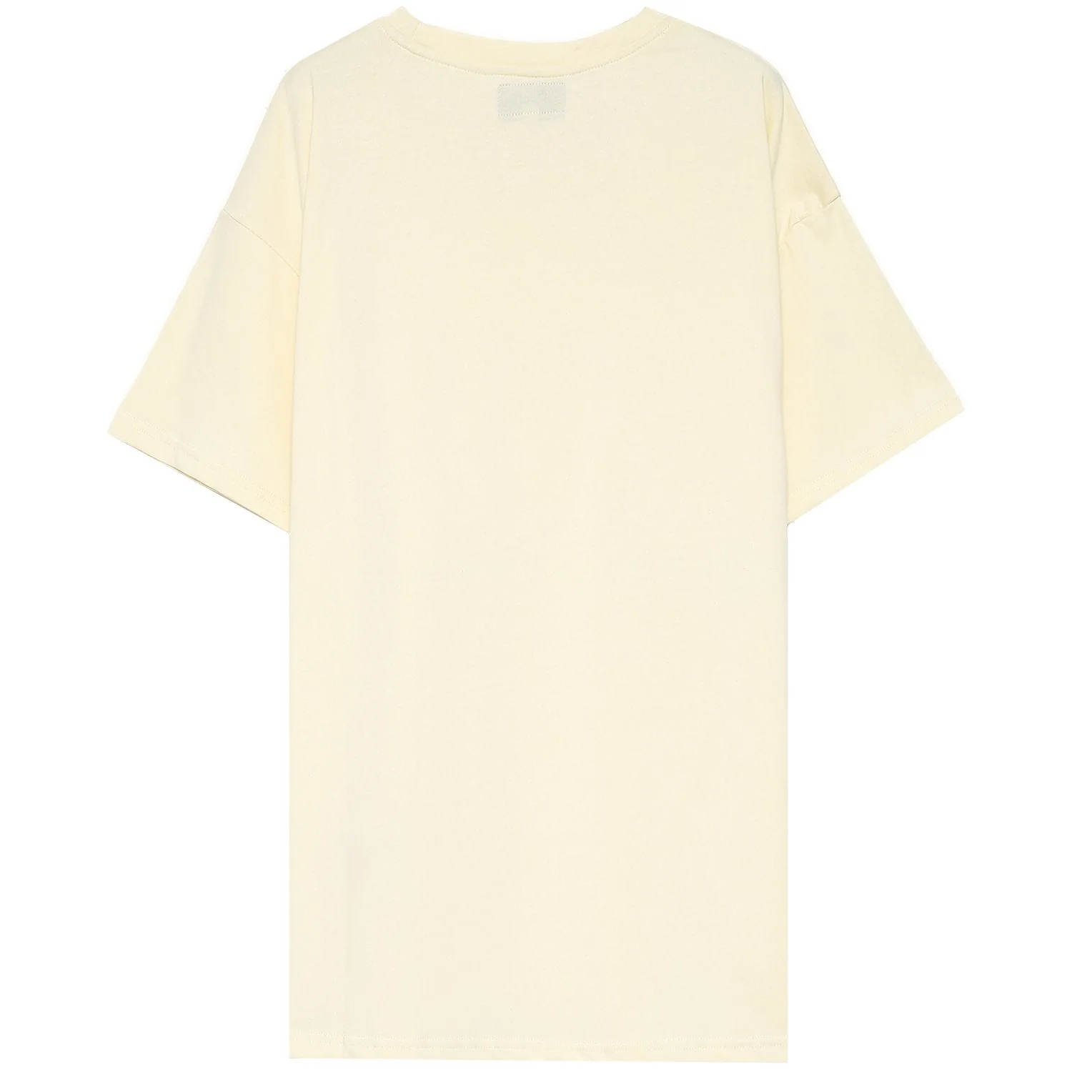 Robe courte élastique imprimé jaune - Image 6