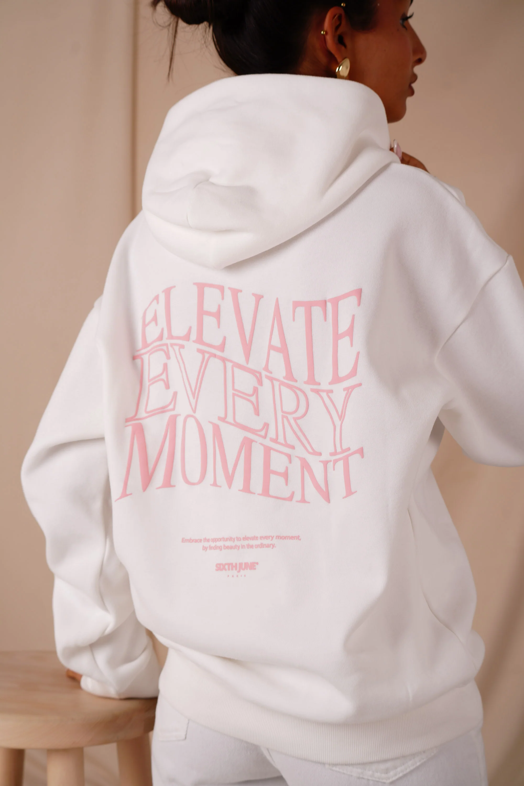 ELEVATE printed hoodie - Image 6