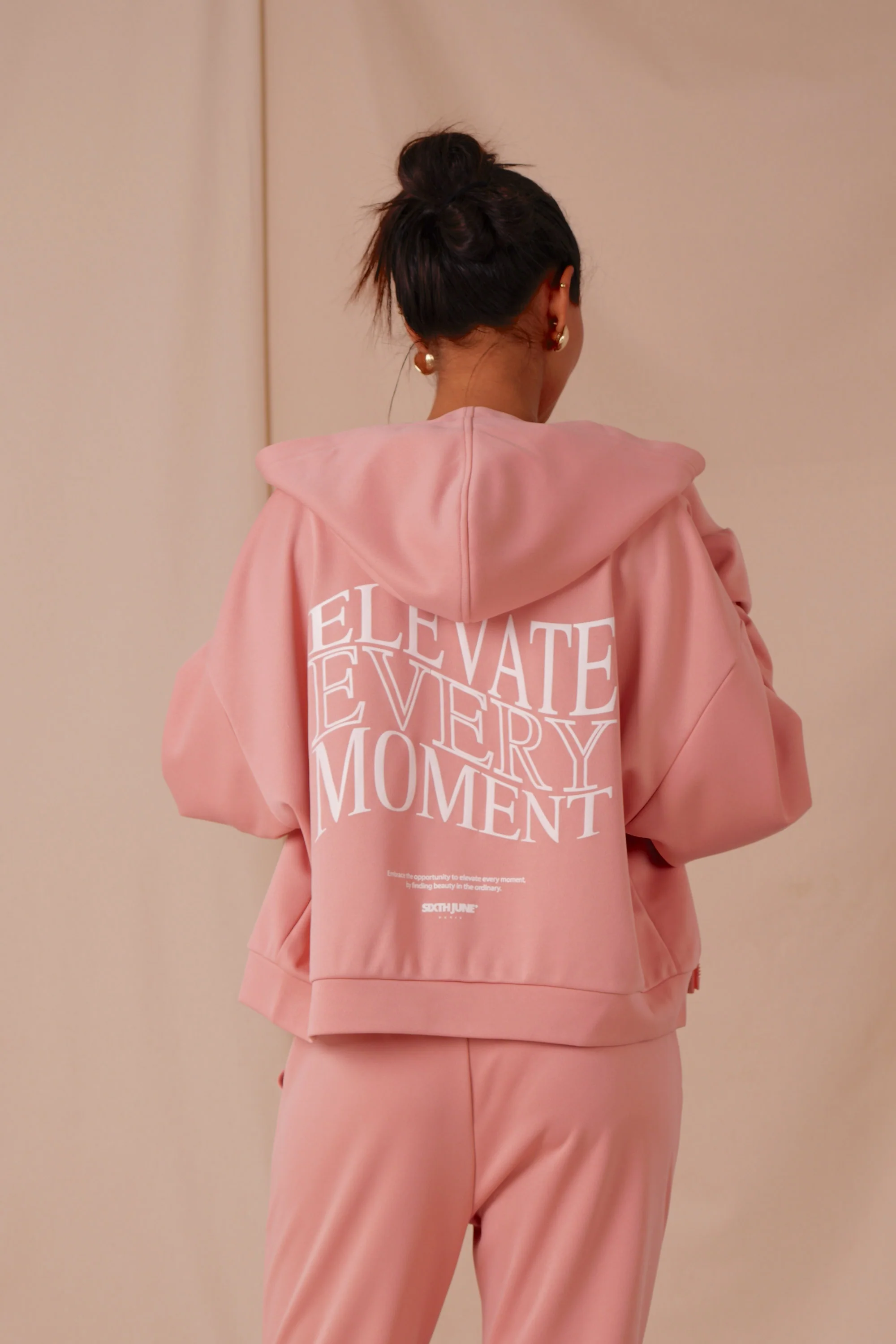 ELEVATE printed zipper hoodie - Image 6