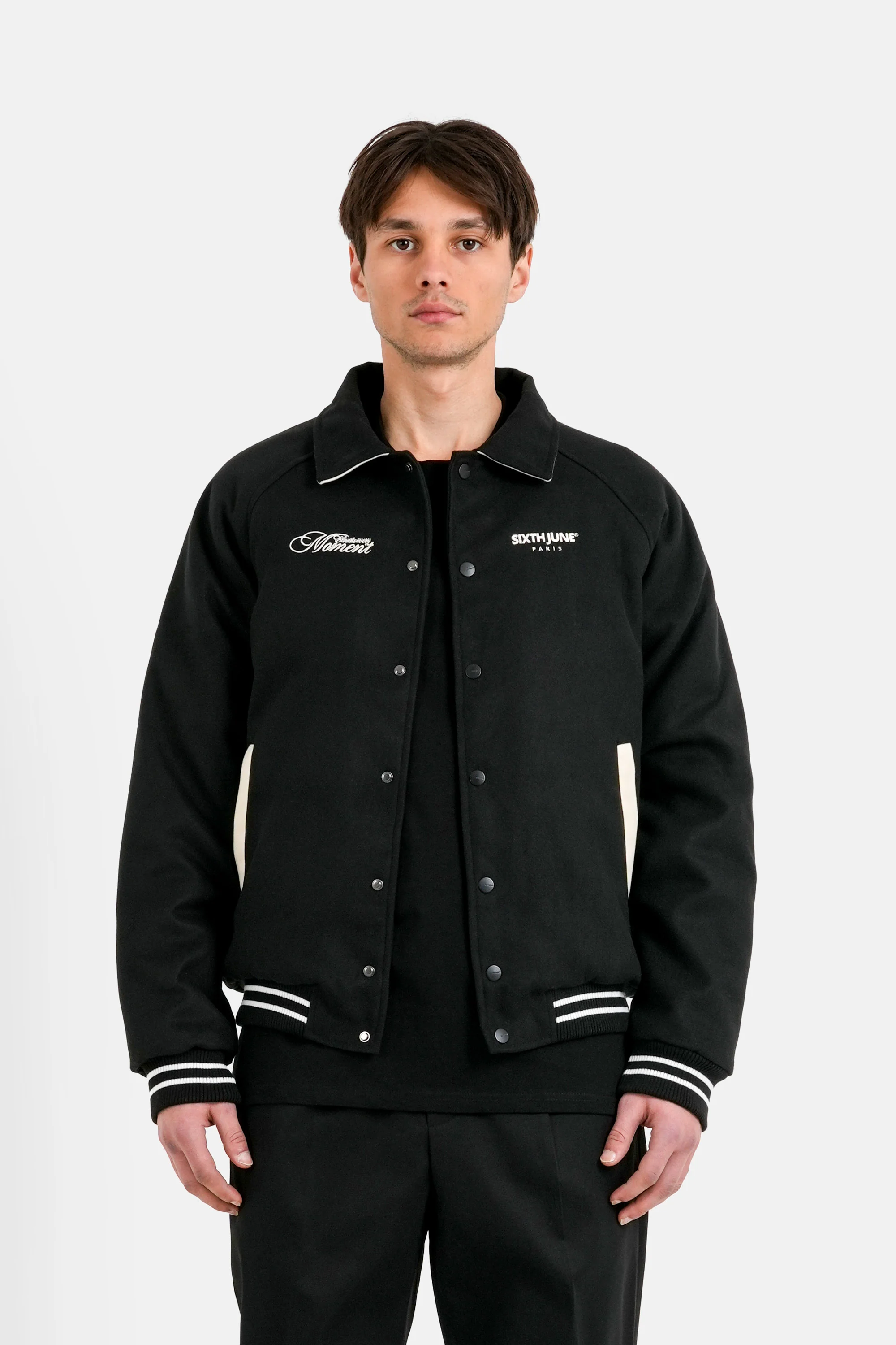 ELEVATE embroidery teddy jacket