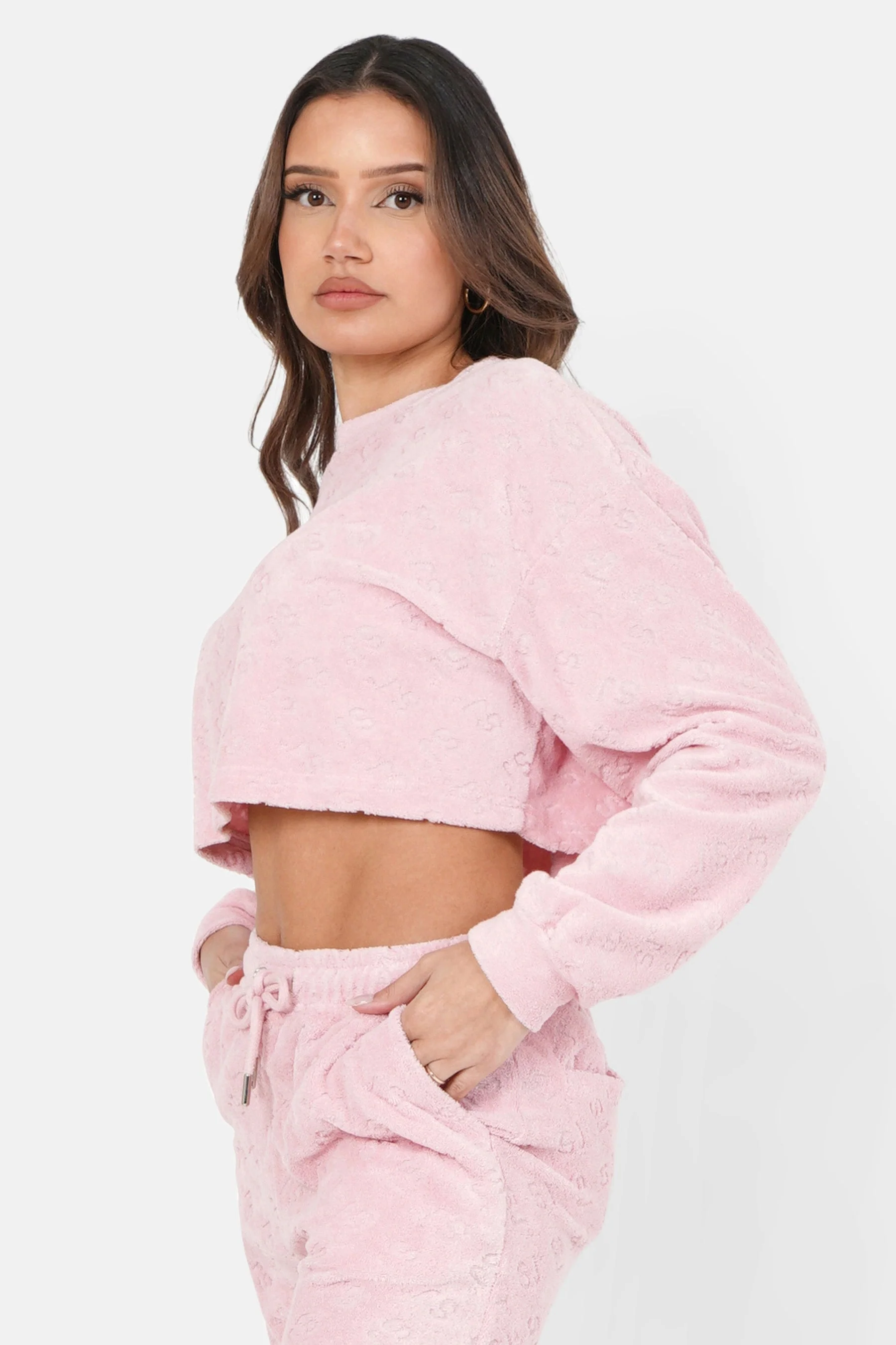 Sweat court monogramme towel Rose - Image 4