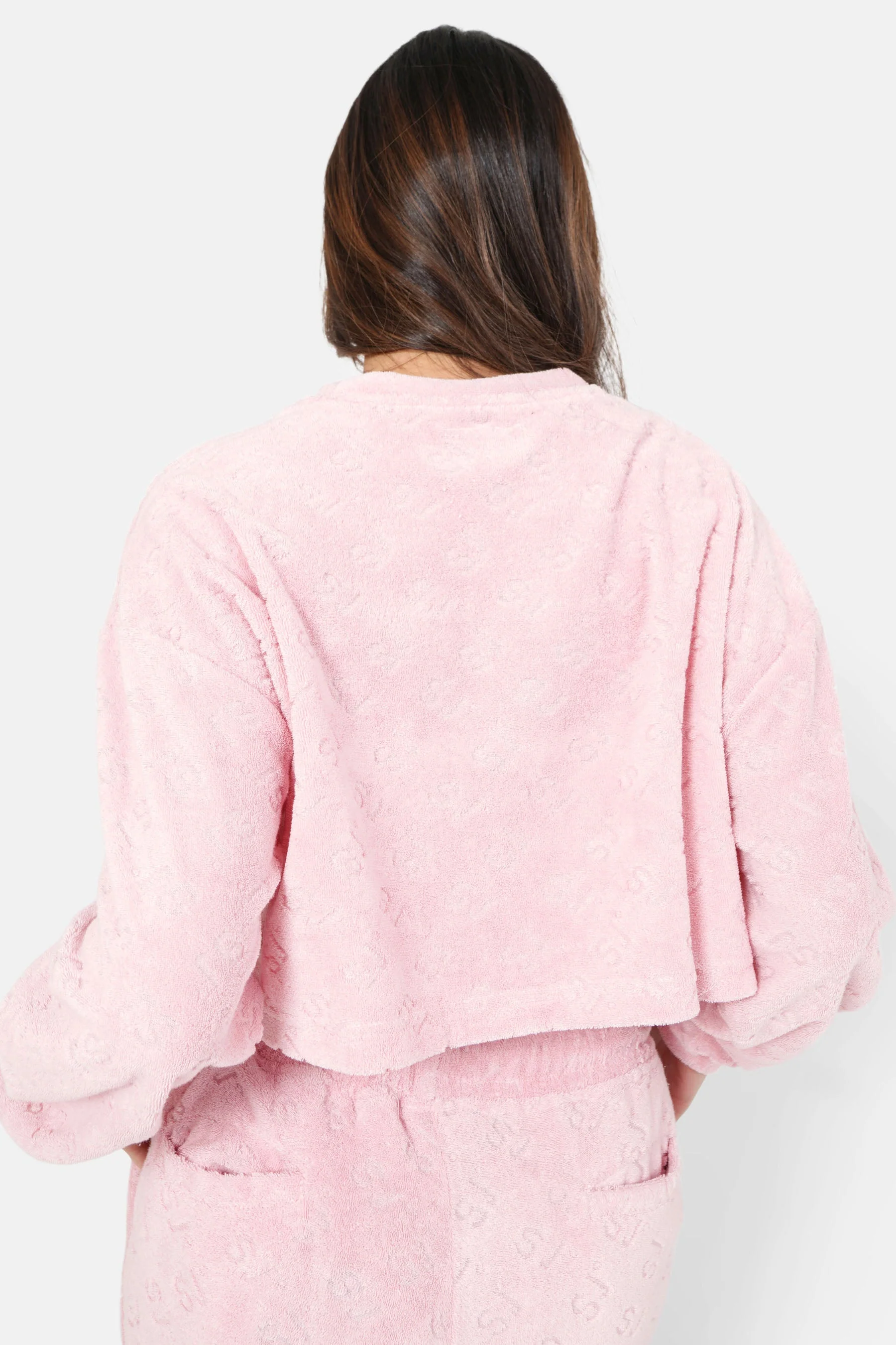 Sweat court monogramme towel Rose - Image 5