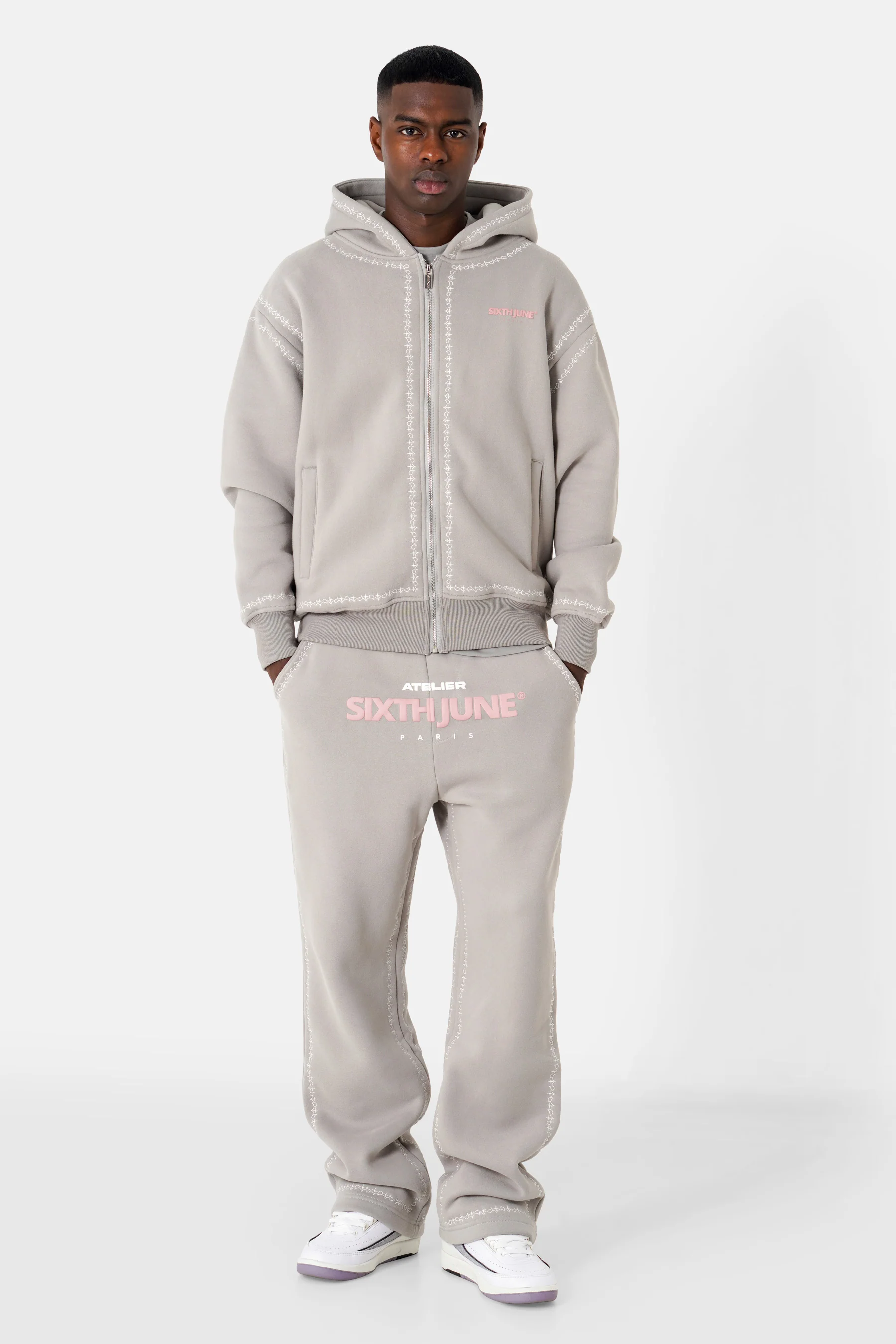EMINENCE atelier zipper hoodie - Image 2