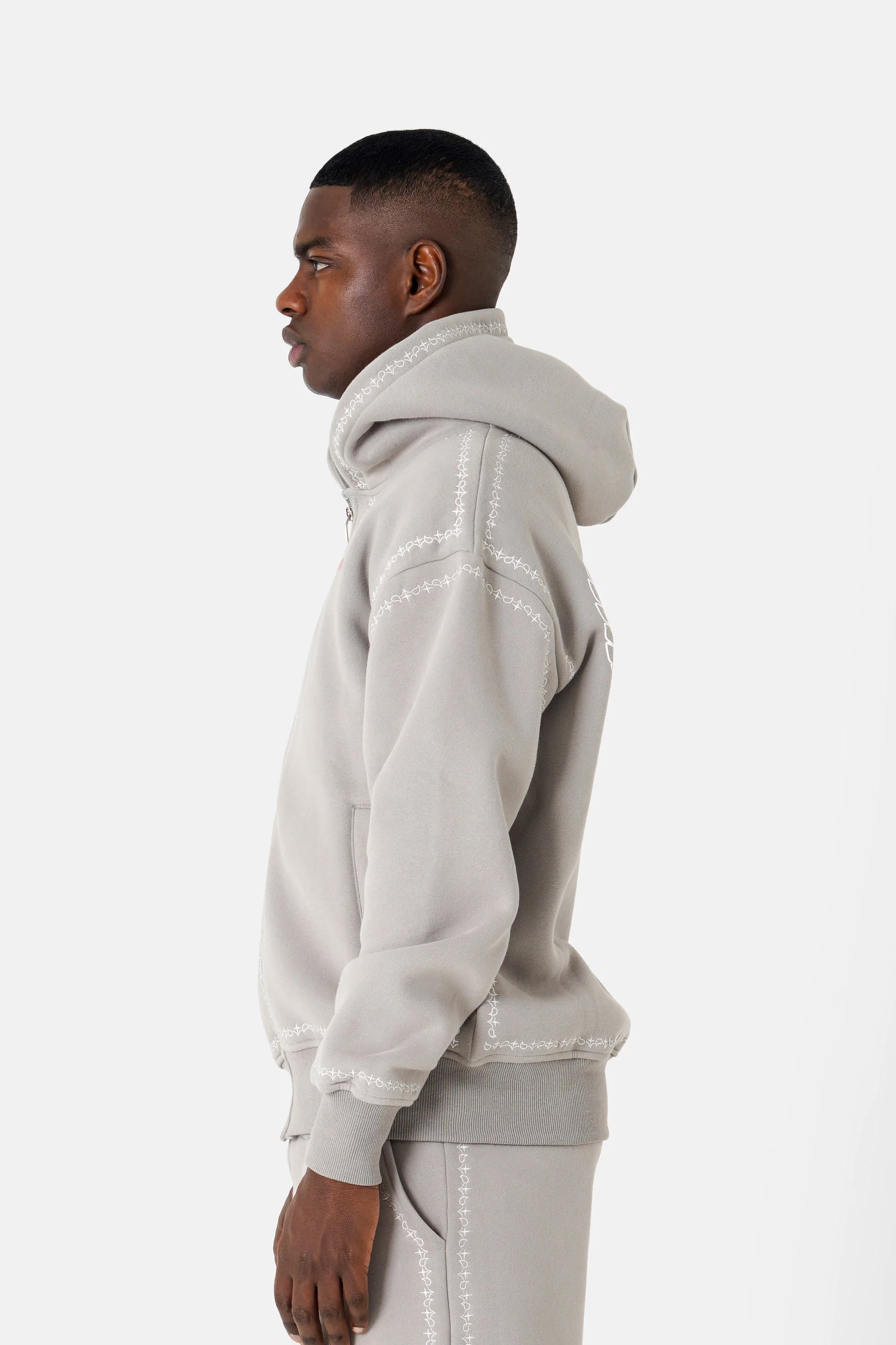 EMINENCE atelier zipper hoodie - Image 4