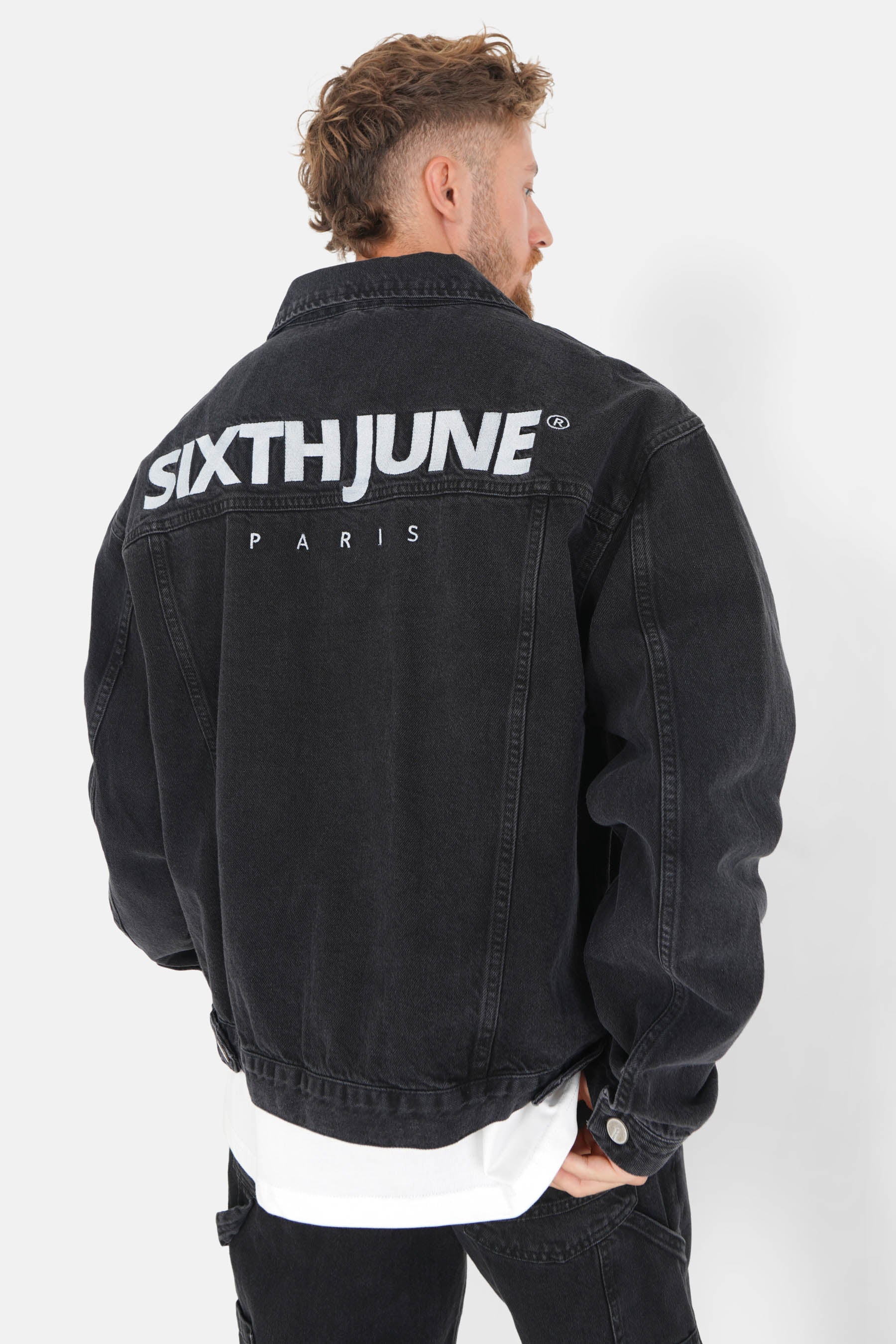 DENIM embroidery jacket - Image 5