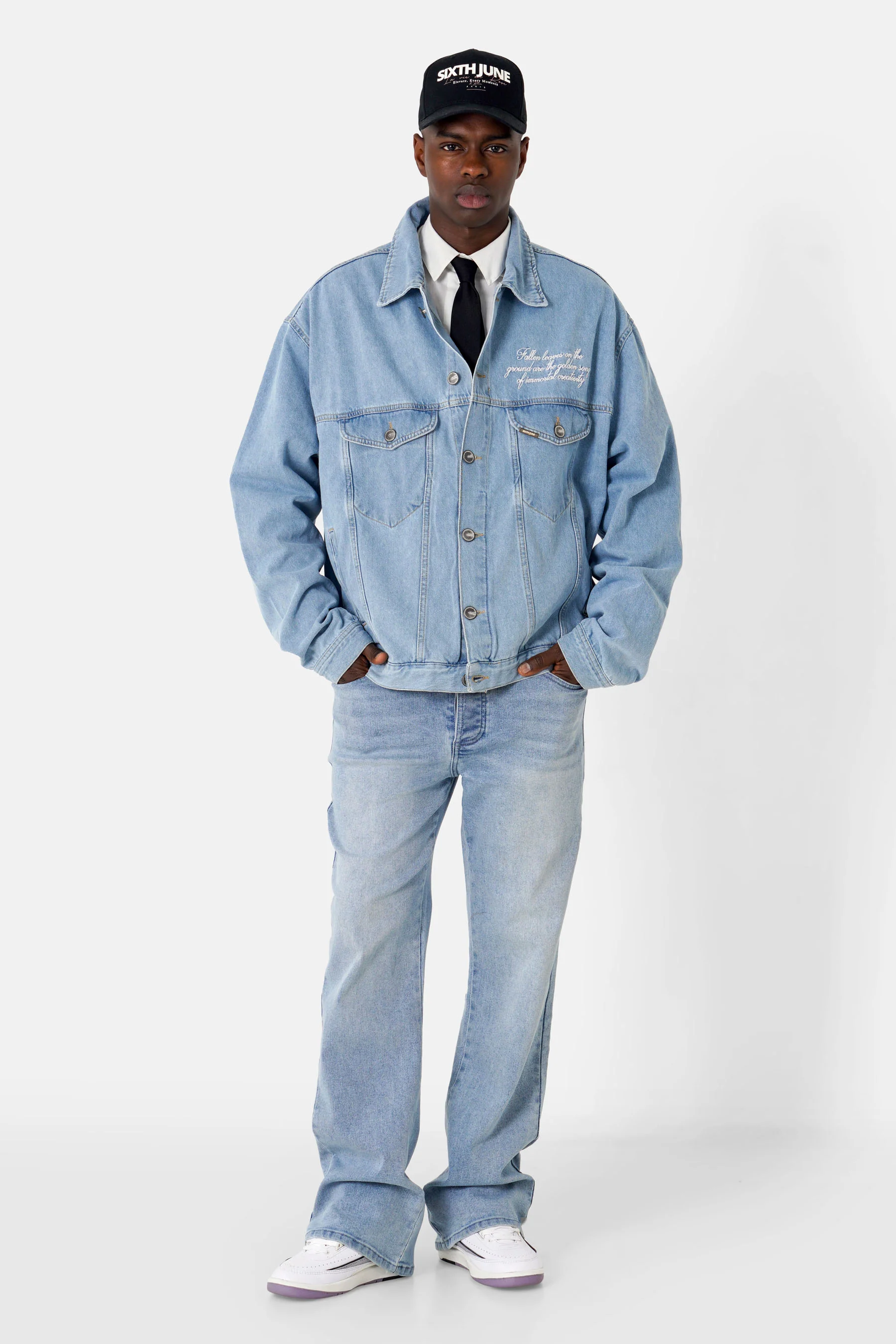 DENIM embroidery jacket - Image 2