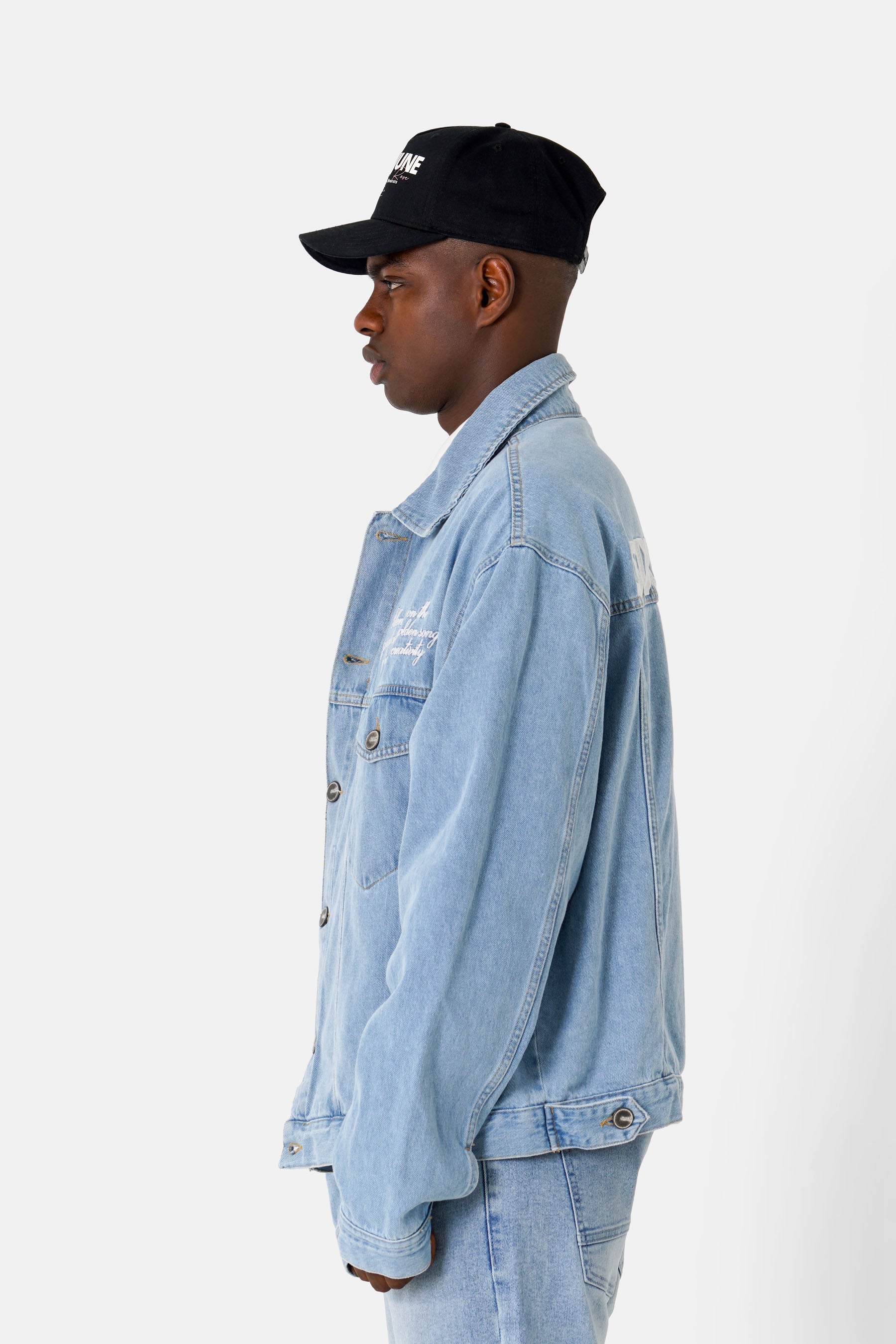 DENIM embroidery jacket - Image 4