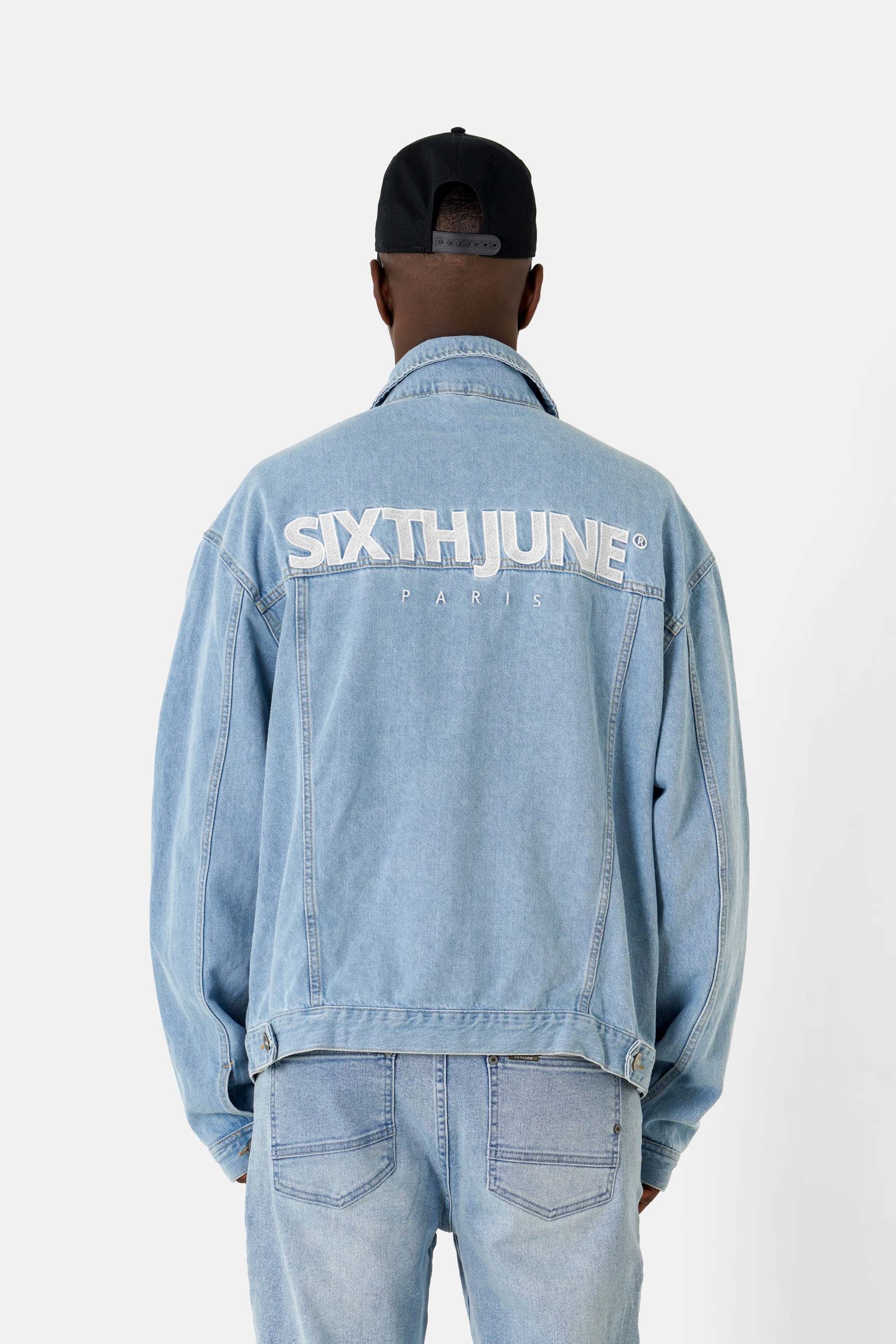 DENIM embroidery jacket - Image 5