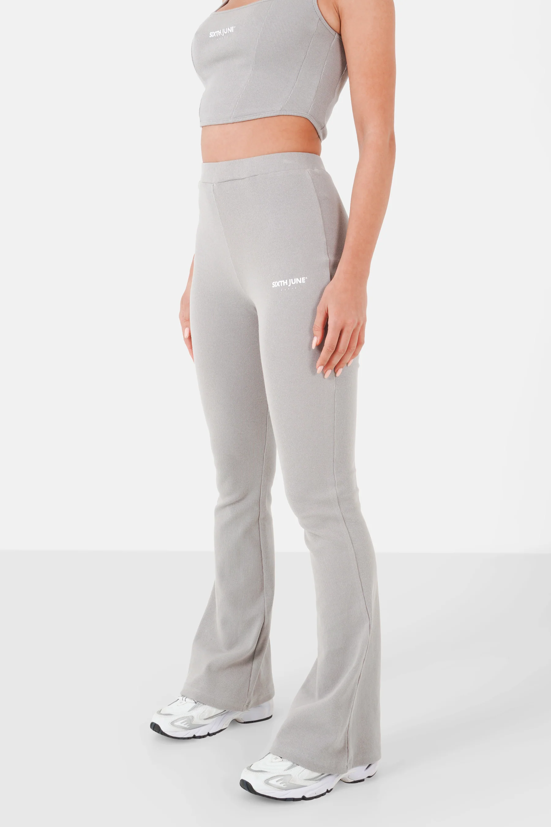 RIBBED flare legging - Image 4