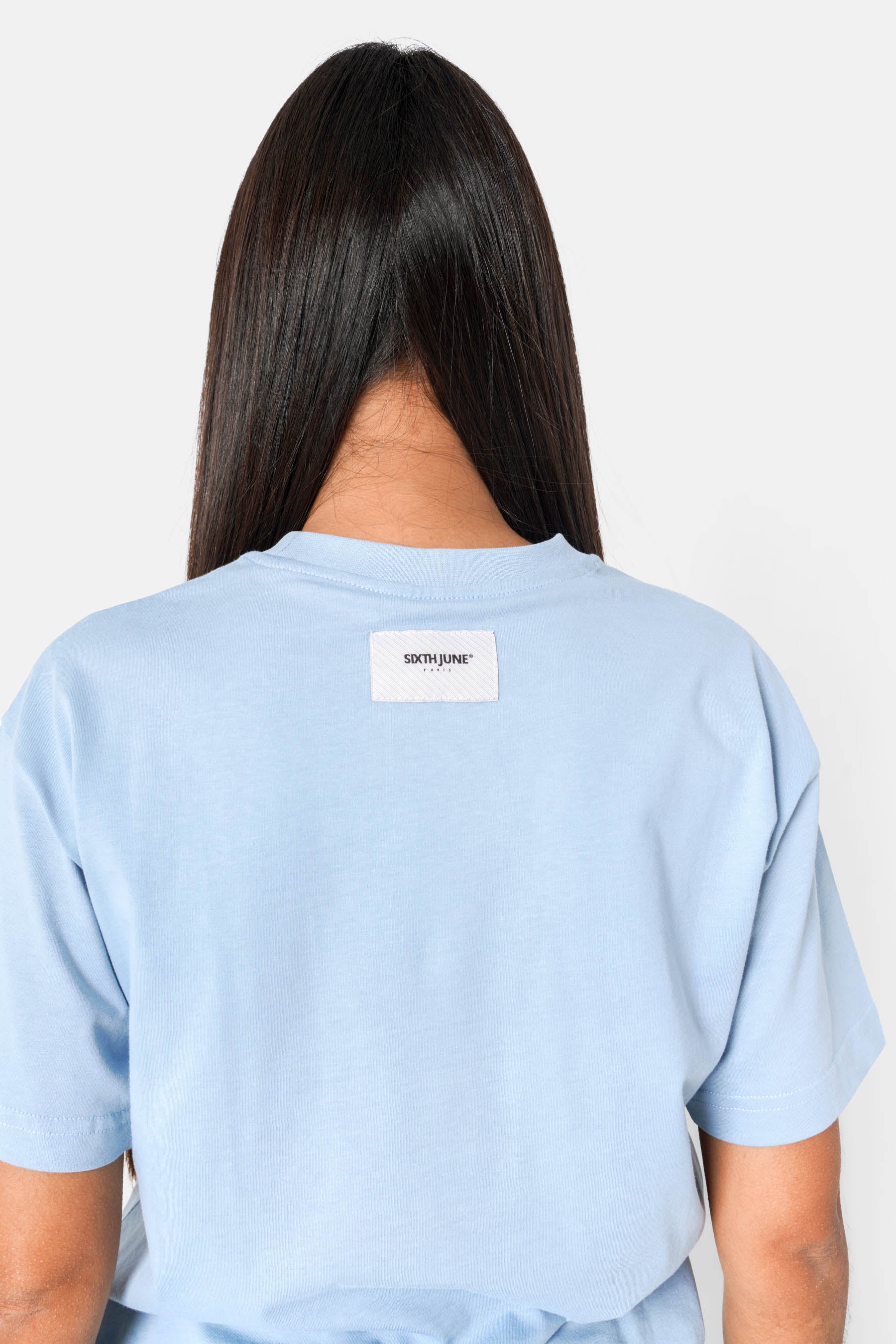 T-shirt floral Energy Bleu clair - Image 4