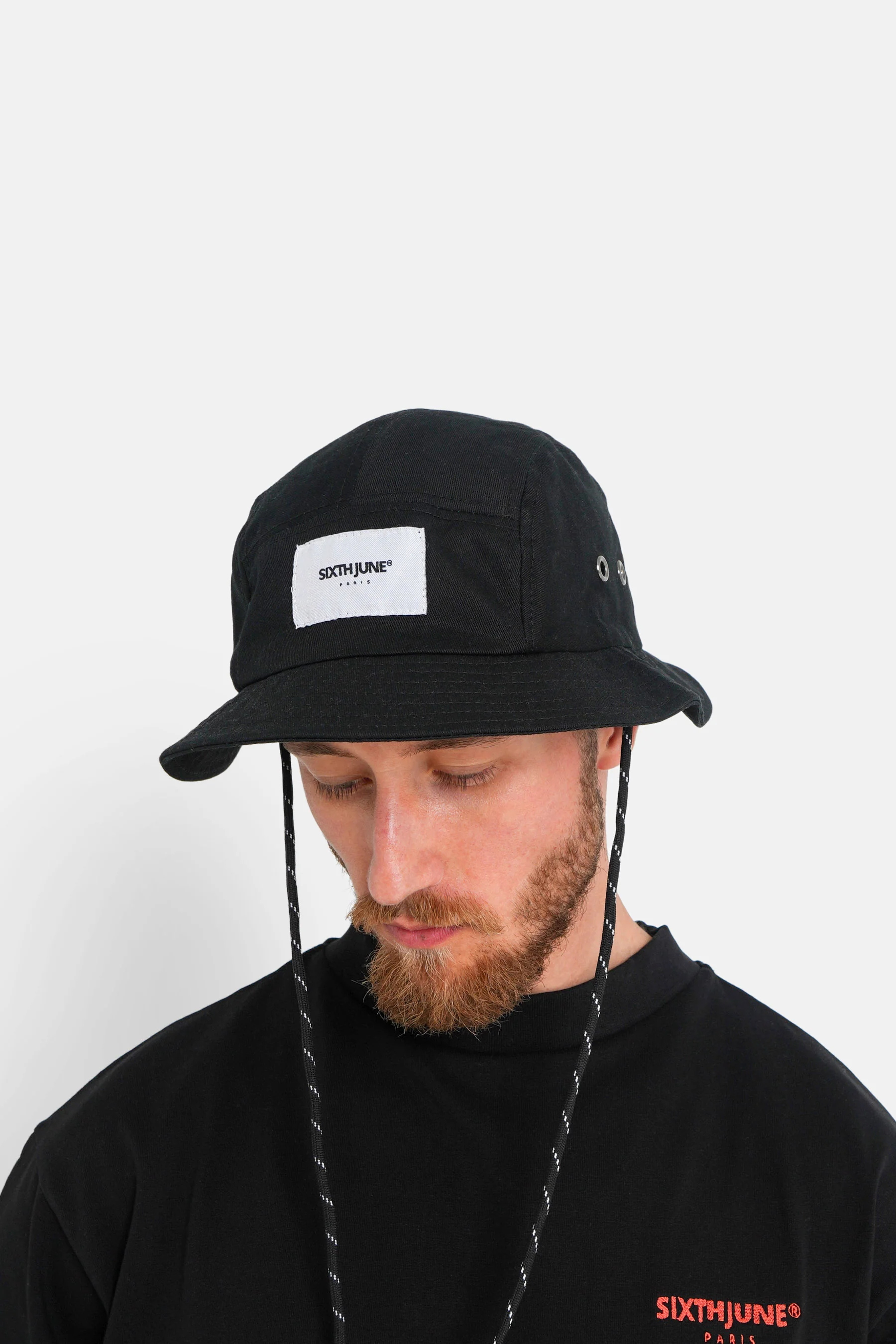 Bob cordon coton Noir - Image 2