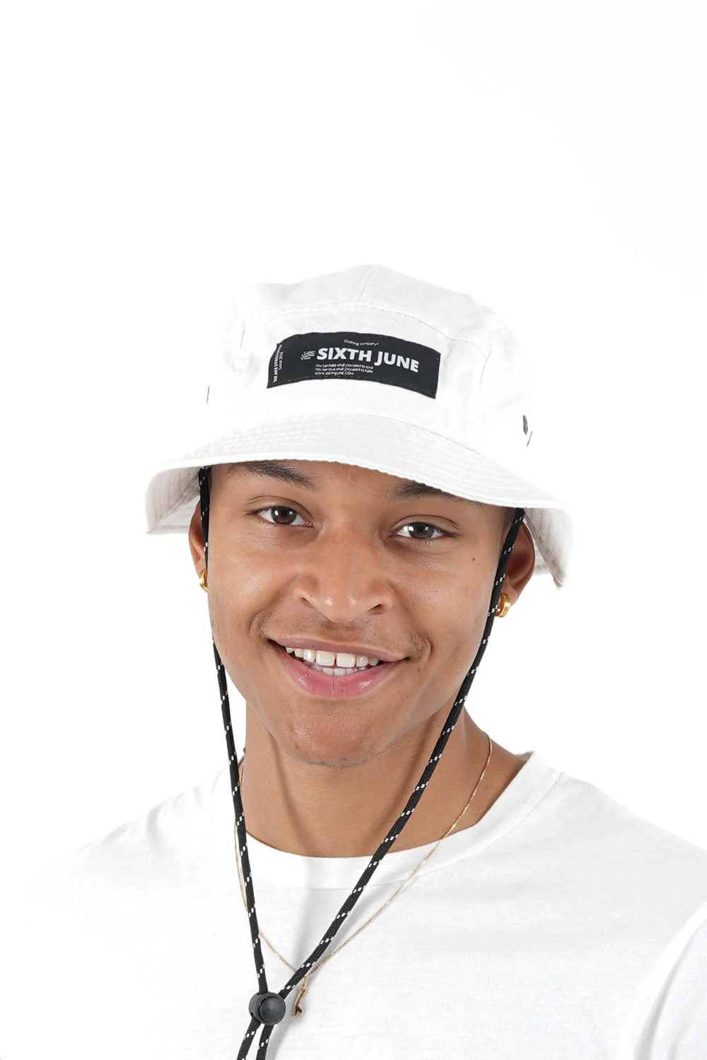 Bob cordon coton Blanc - Image 2