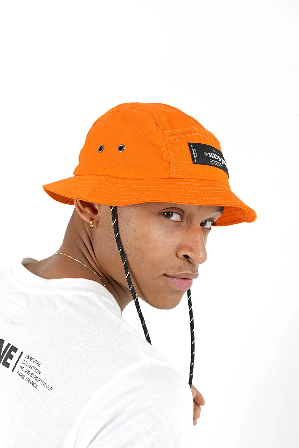 Bob cordon coton Orange - Image 3